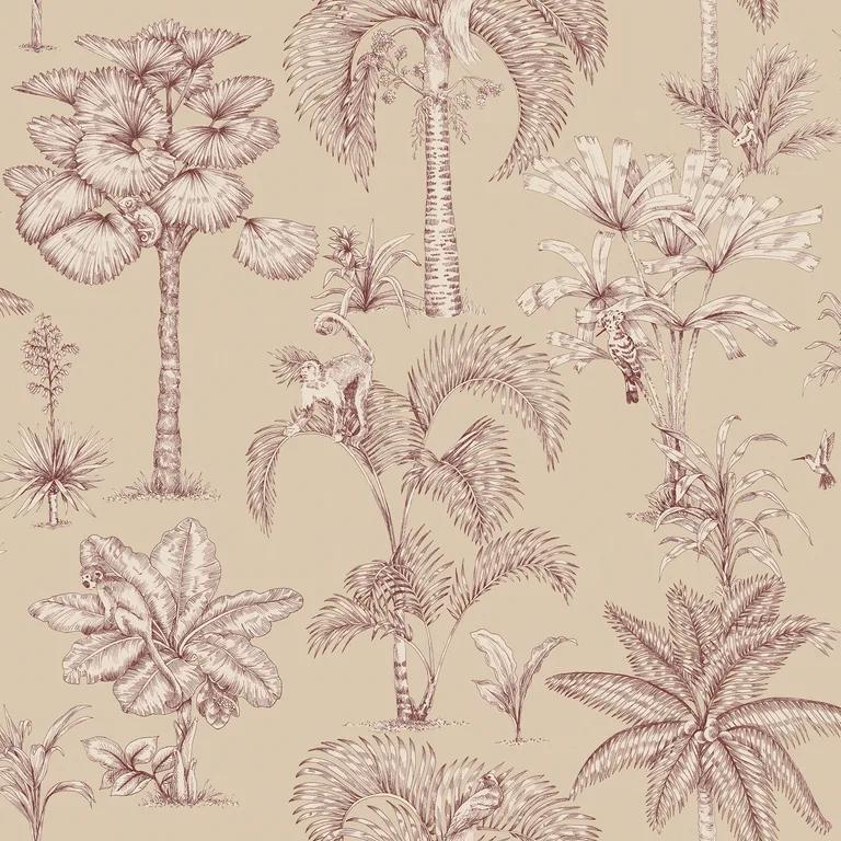 Sandberg Adele in Beige wallpaper (S10650)