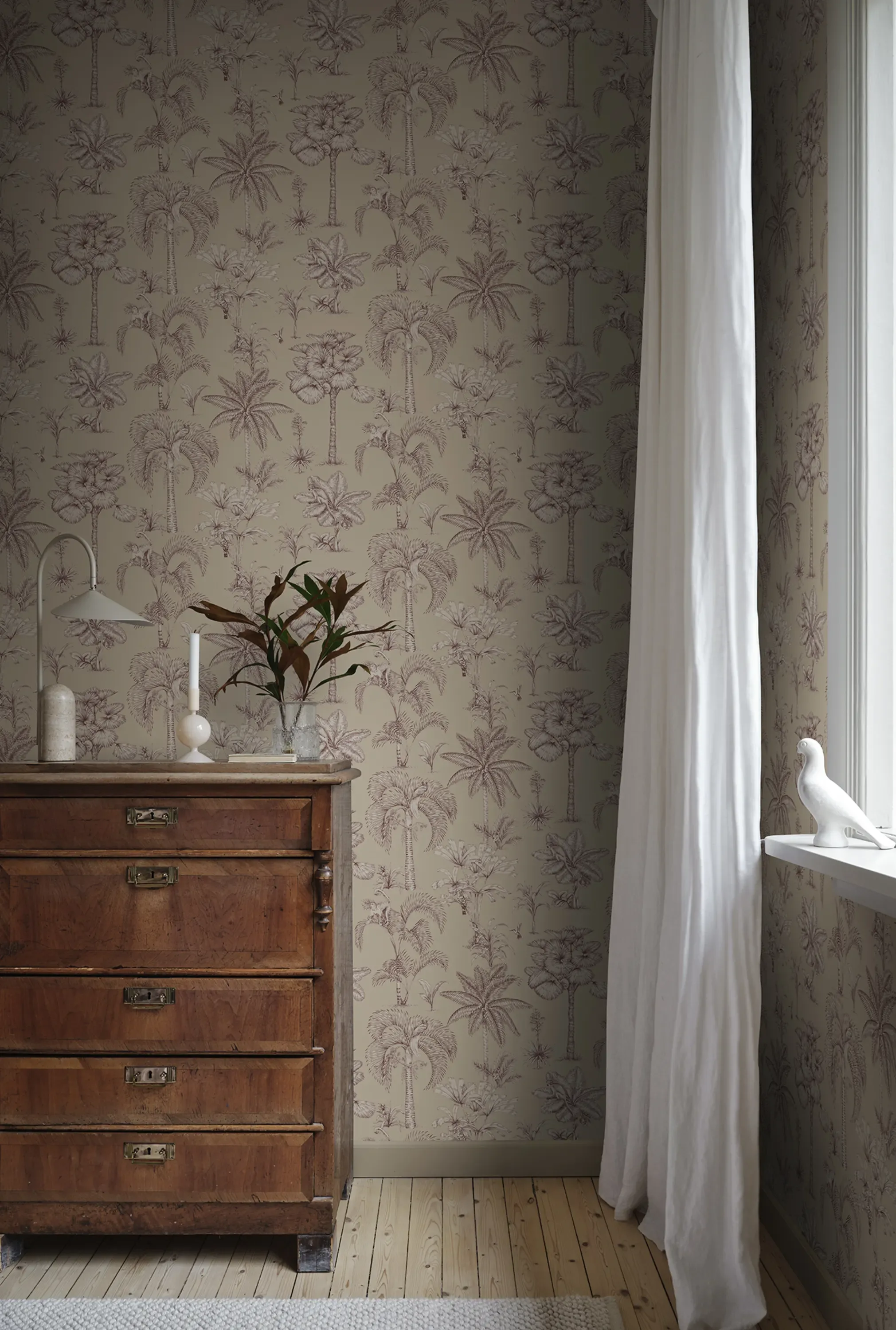 Sandberg Adele in Beige wallpaper (S10650)