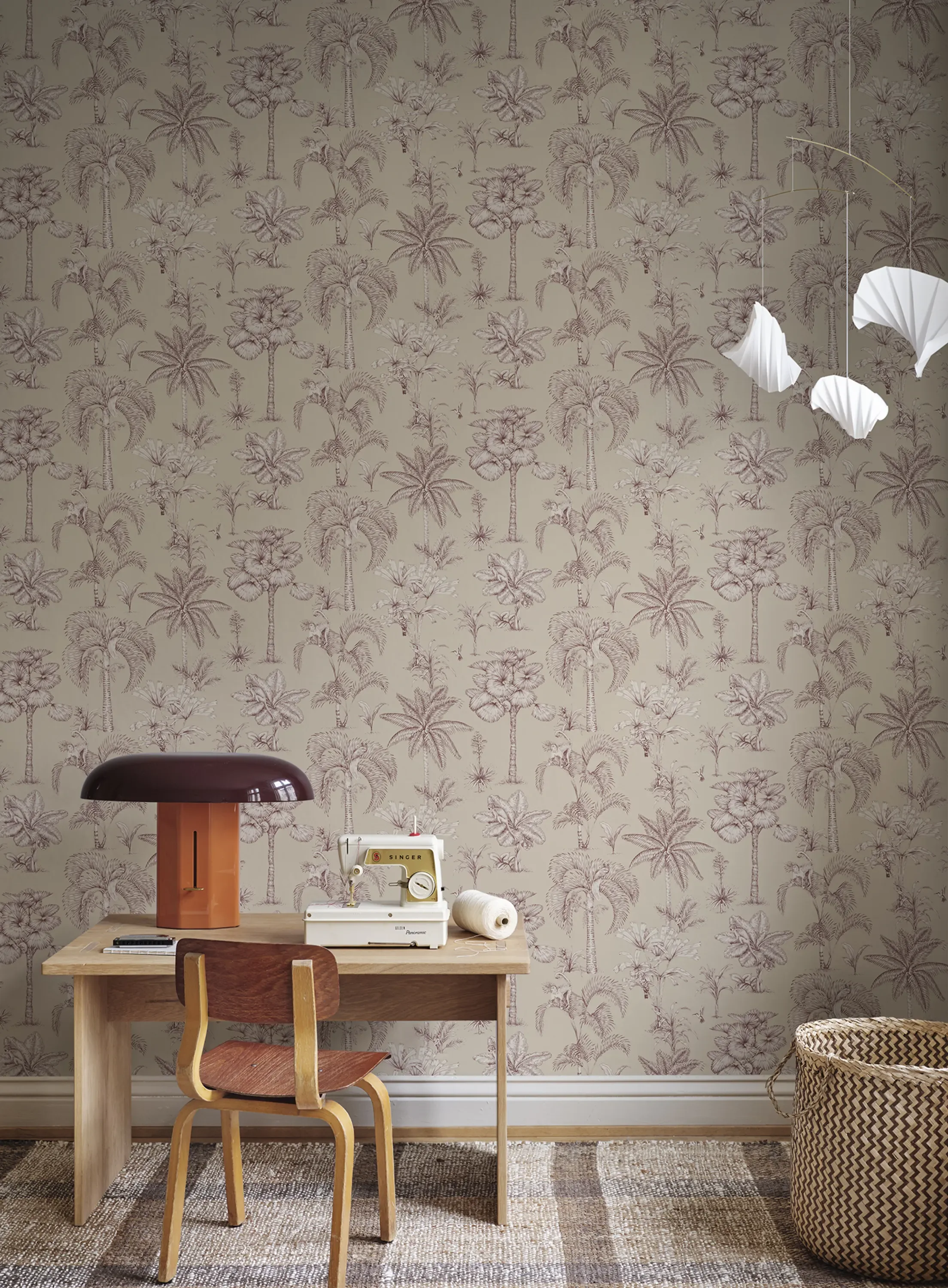 Sandberg Adele in Beige wallpaper (S10650)