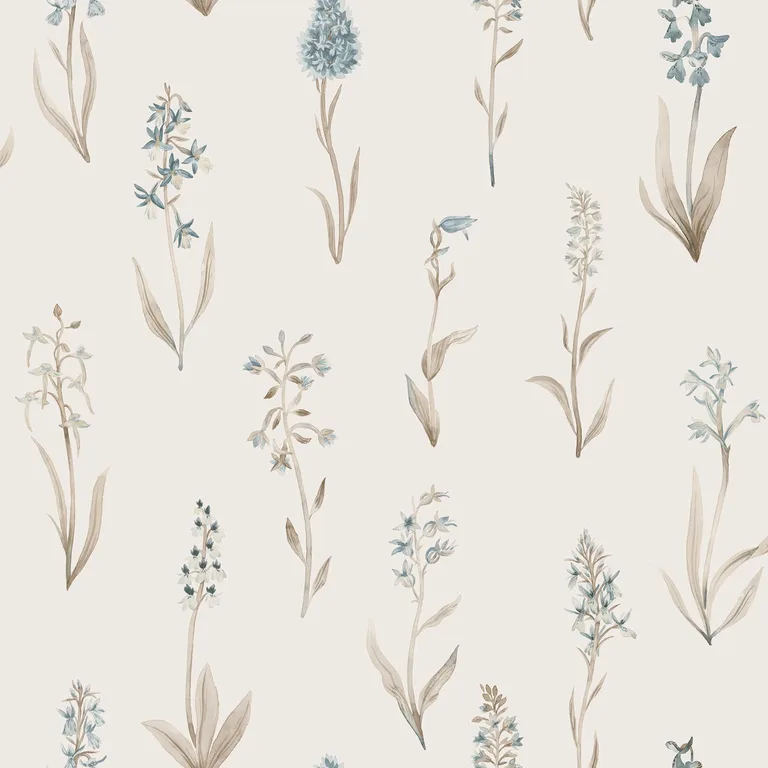 Sandberg Alma in Misty Blue wallpaper (S10336)