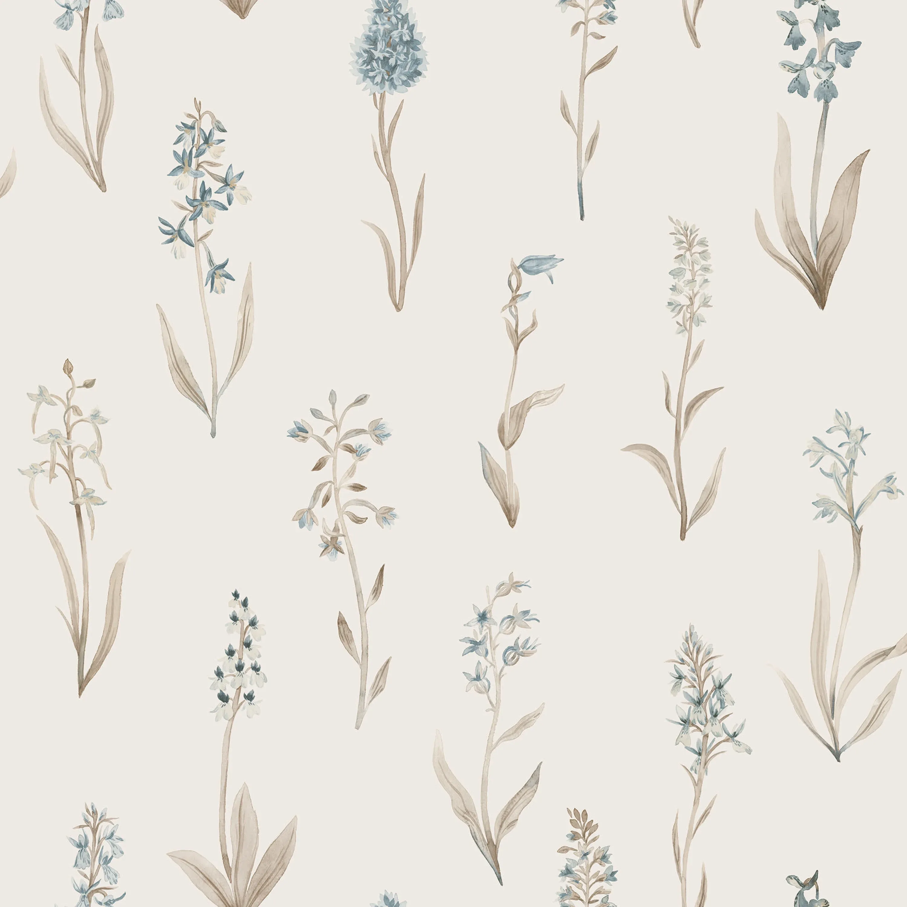 Sandberg Alma in Misty Blue wallpaper (S10336)