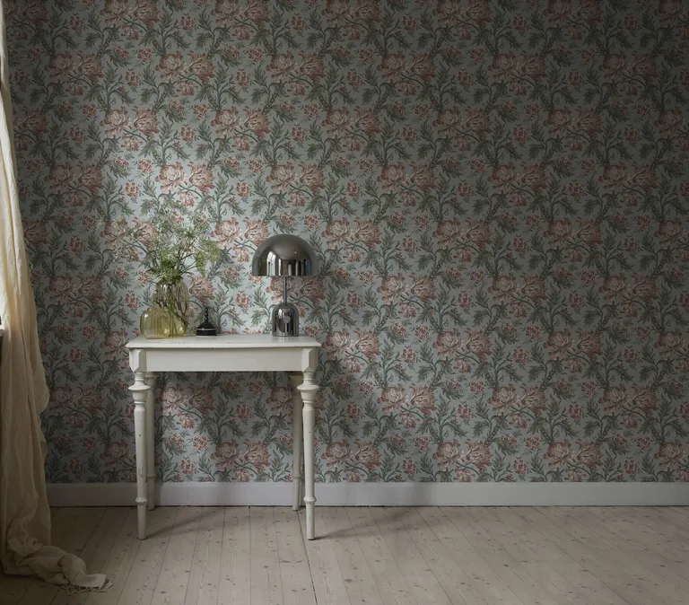 Sandberg Amelia in Sky Blue wallpaper (S10251)