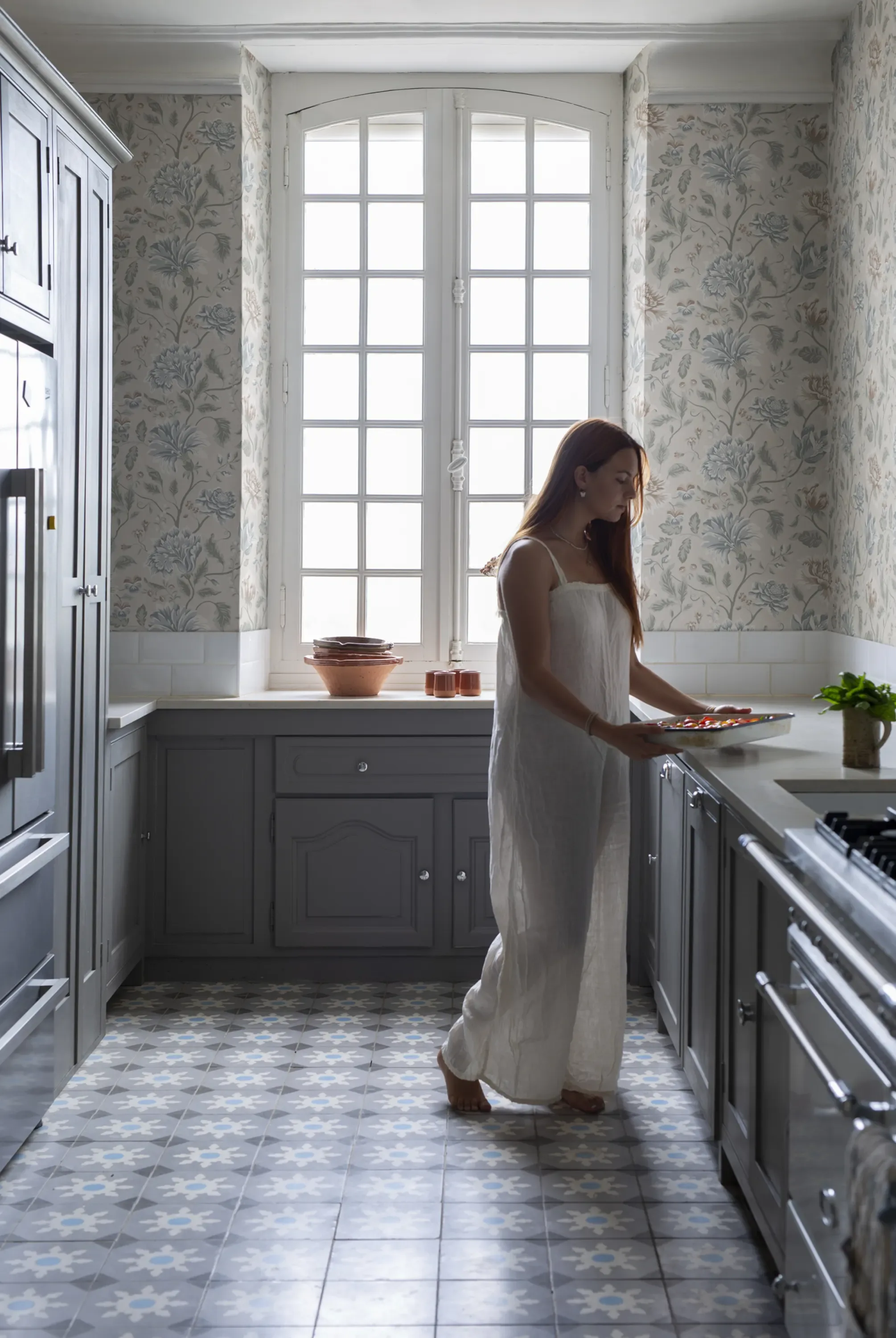 Sandberg Annabelle in Clay wallpaper (S10262)