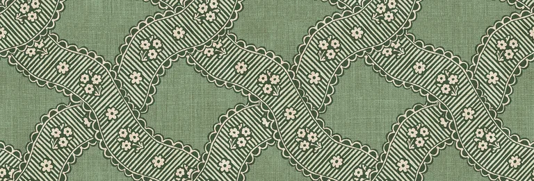 Sandberg Annie in Green wallpaper (S10822)