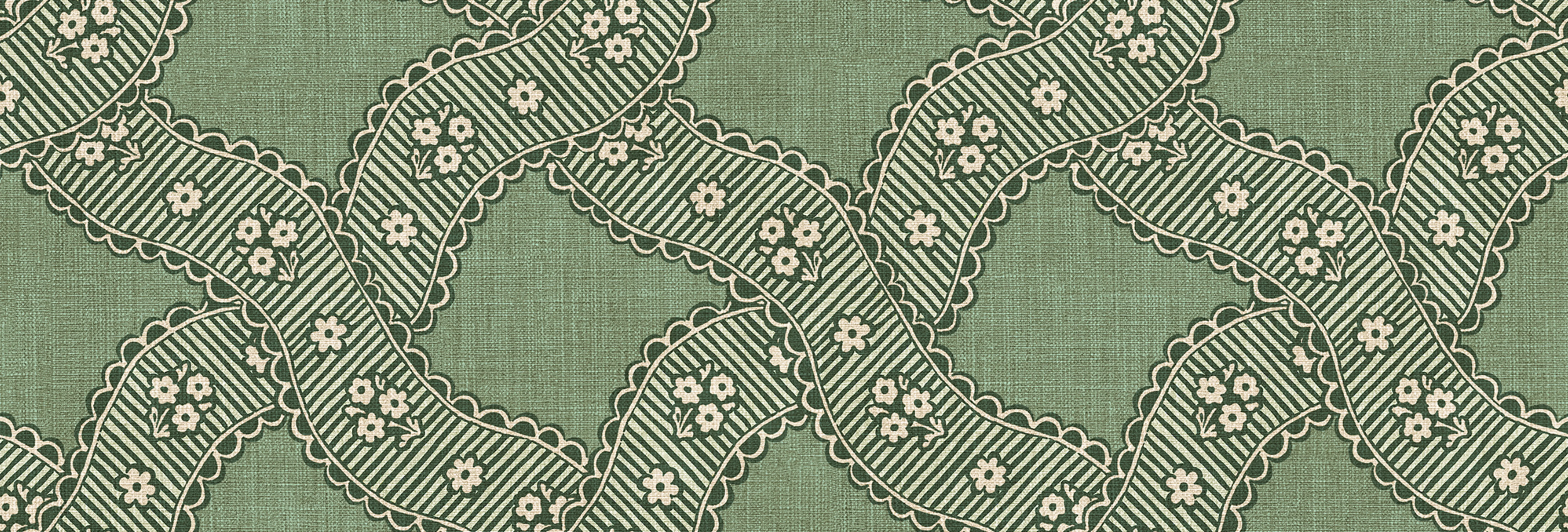 Sandberg Annie in Green wallpaper (S10822)