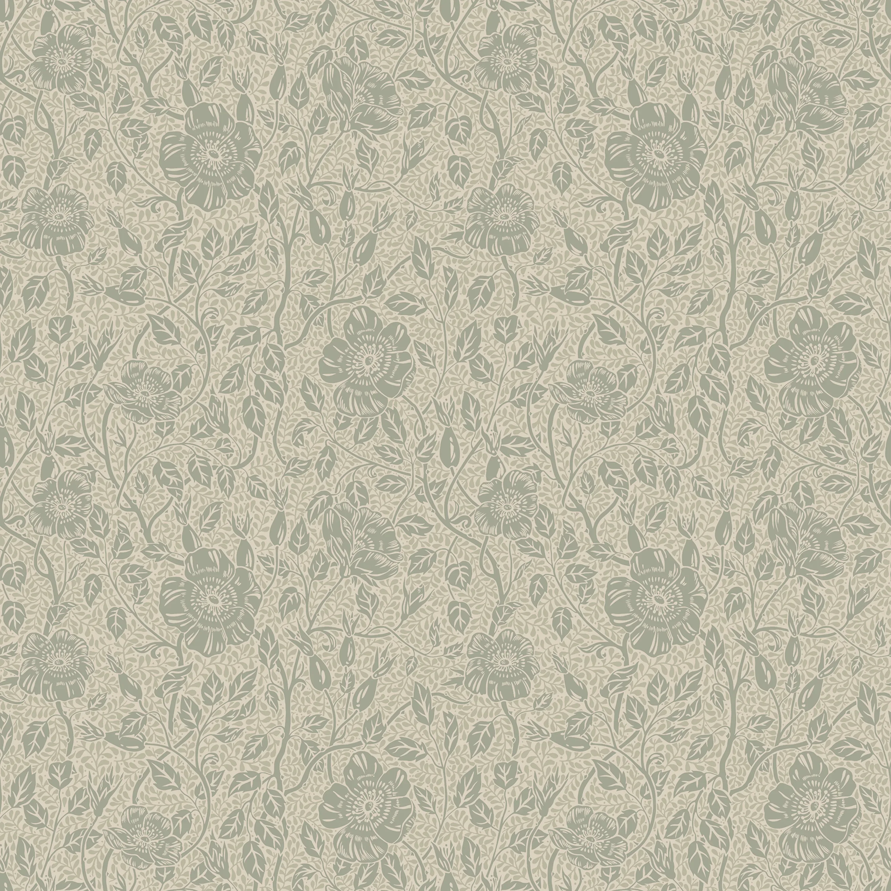 Sandberg Anton in Sage Green wallpaper (S10569)