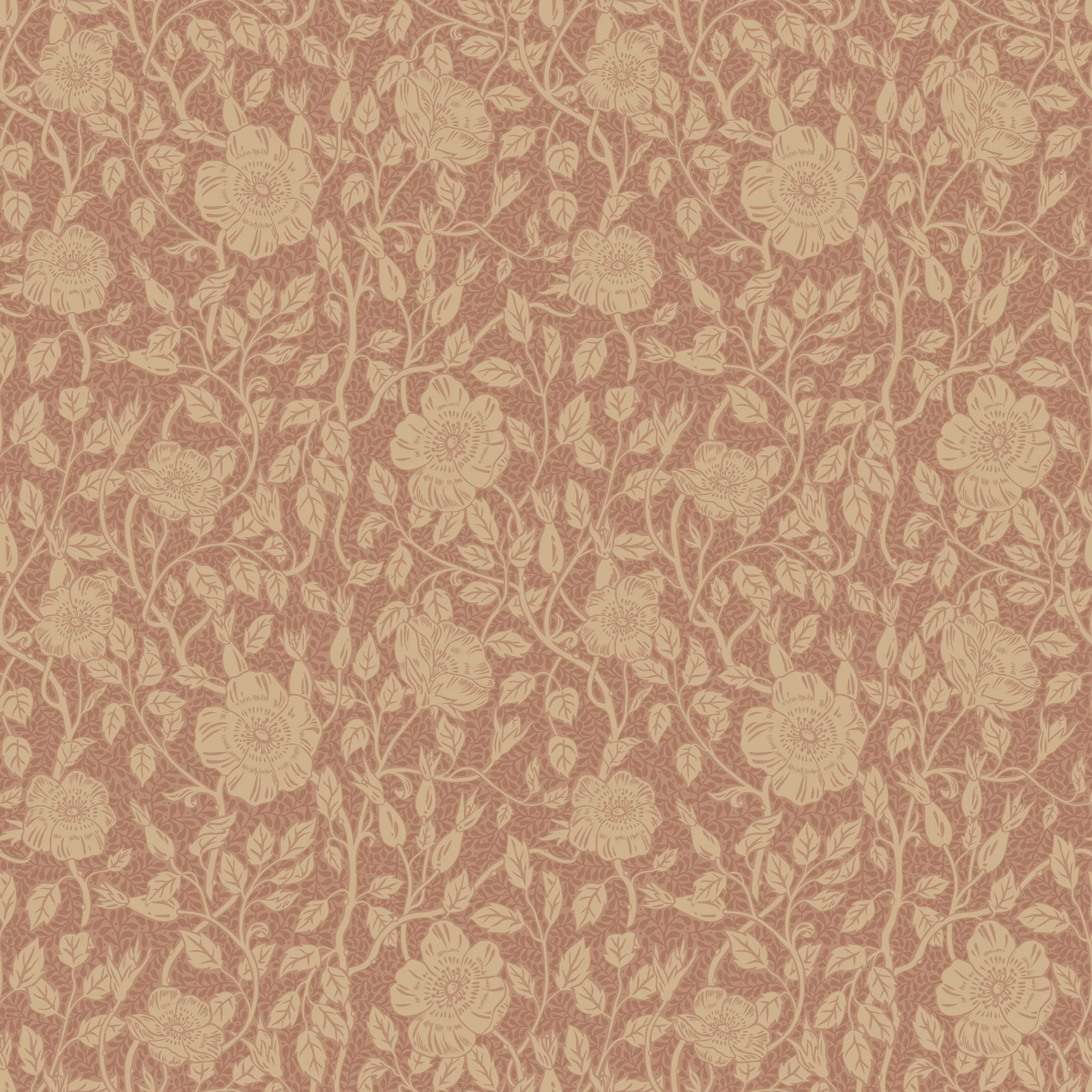 Sandberg Anton in Terracotta wallpaper (S10568)