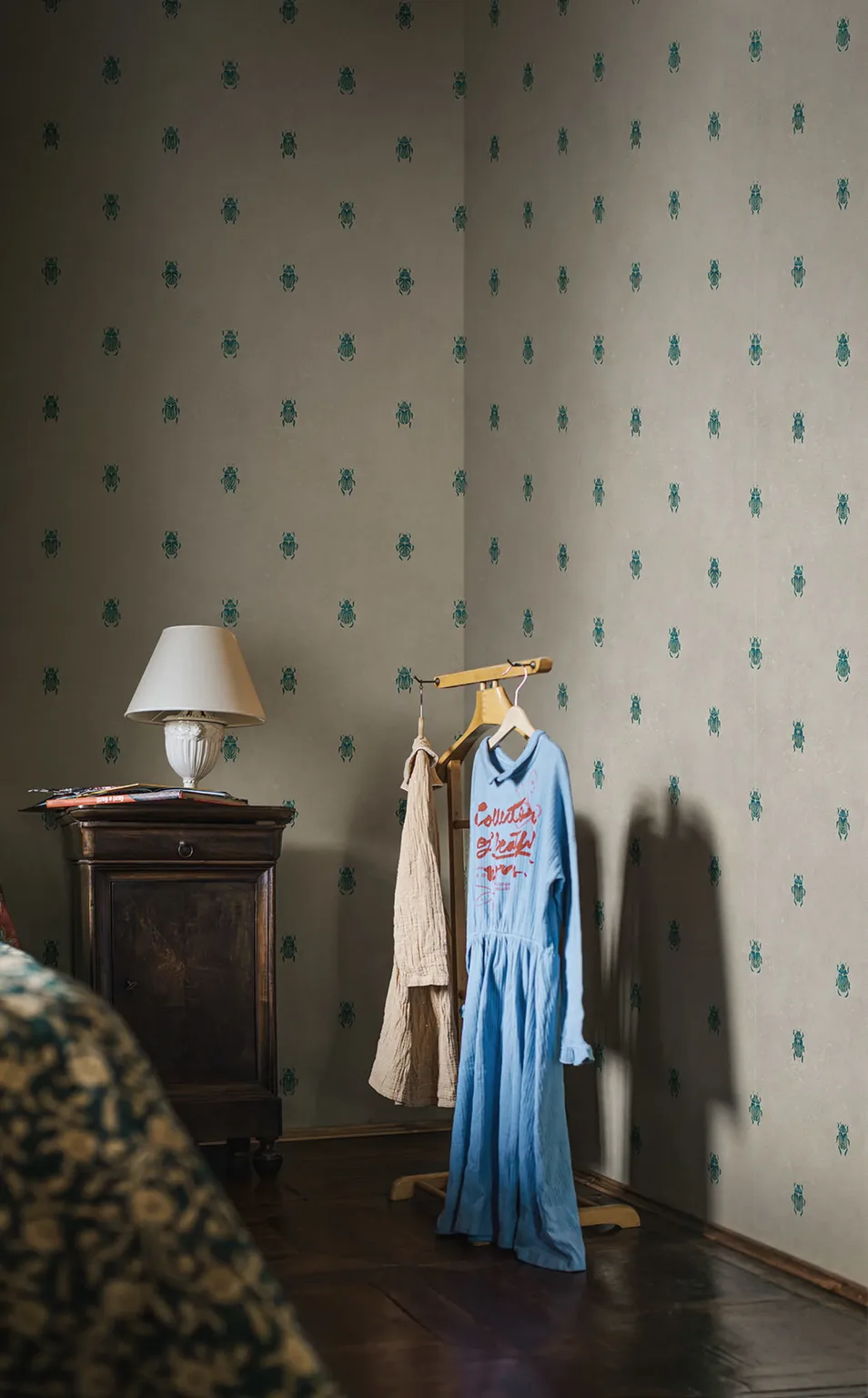 Sandberg Audrey in Blue wallpaper (S10452)