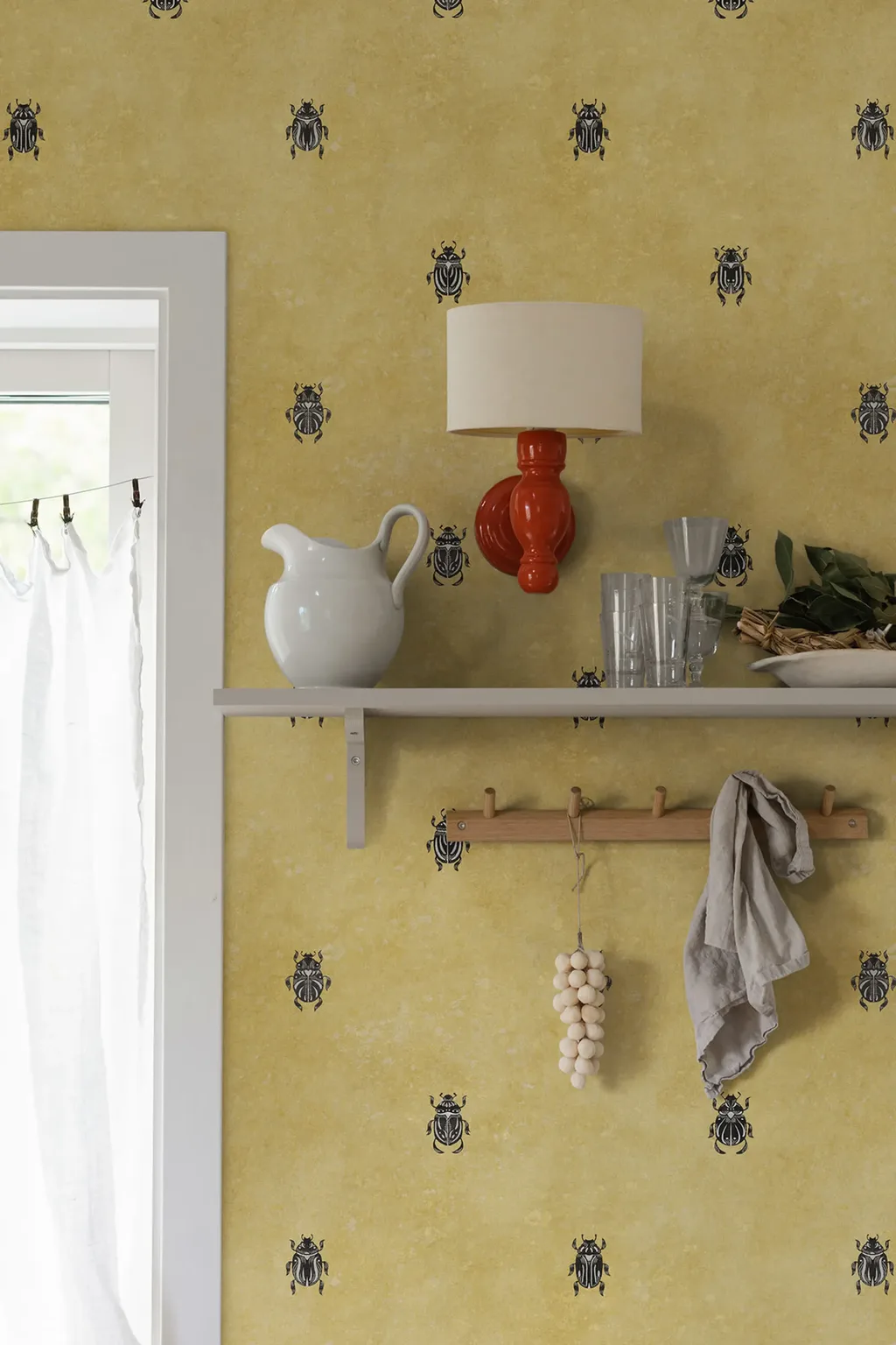 Sandberg Audrey in Honey wallpaper (S10450)