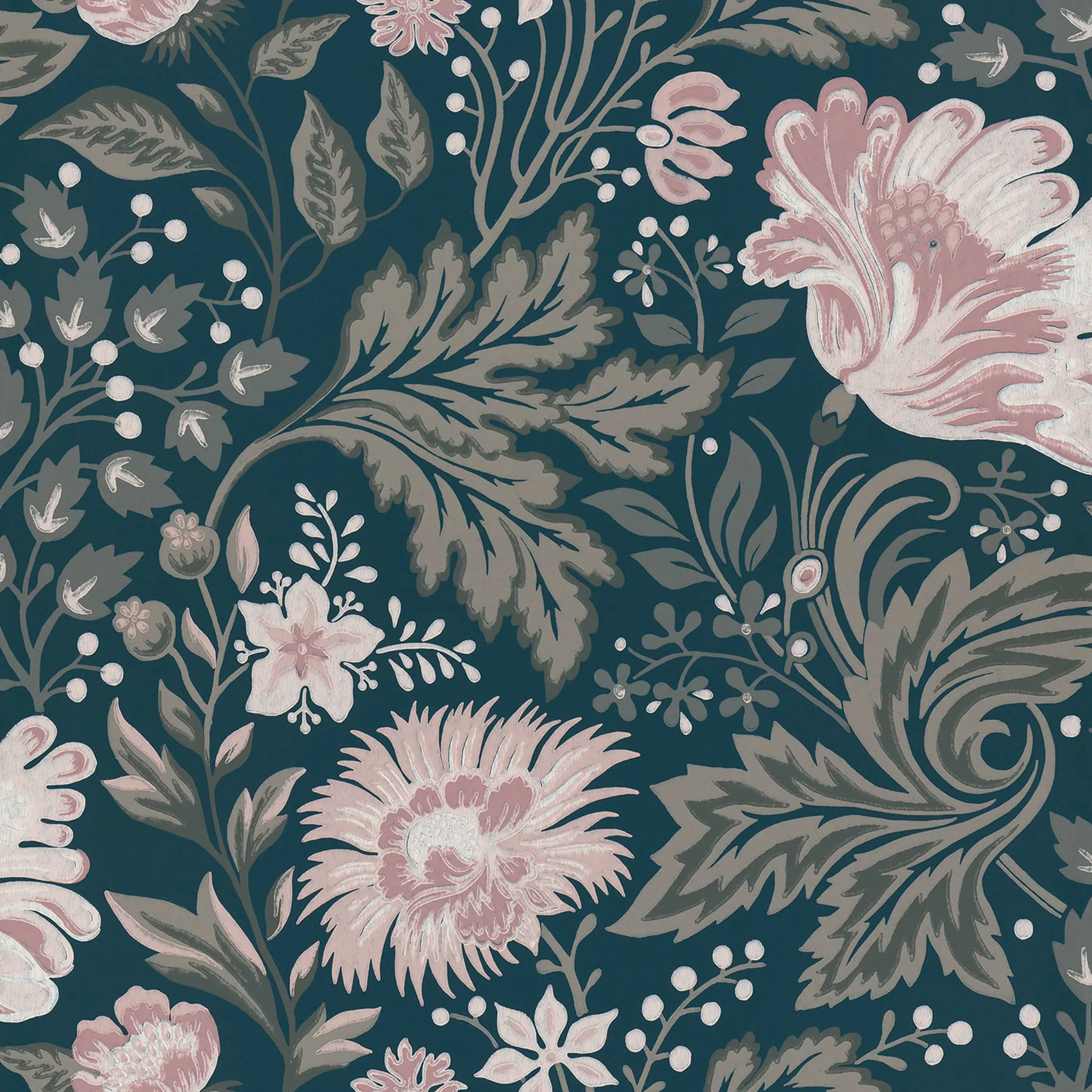Sandberg Ava in Dark Blue wallpaper (400-96)