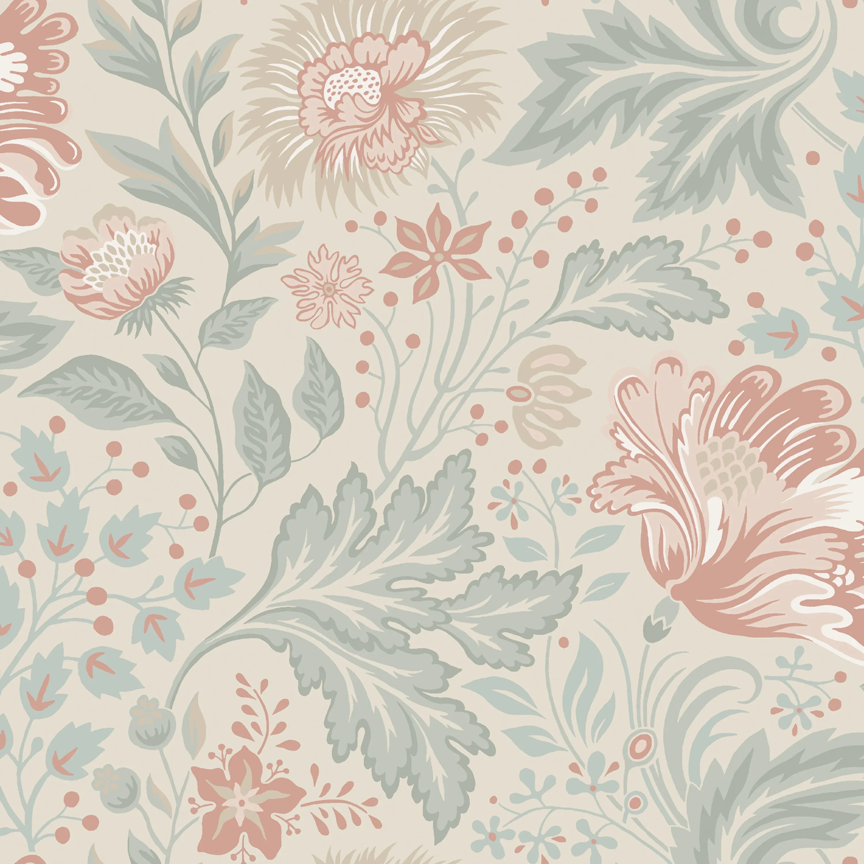 Sandberg Ava in Sandstone wallpaper (S10179)