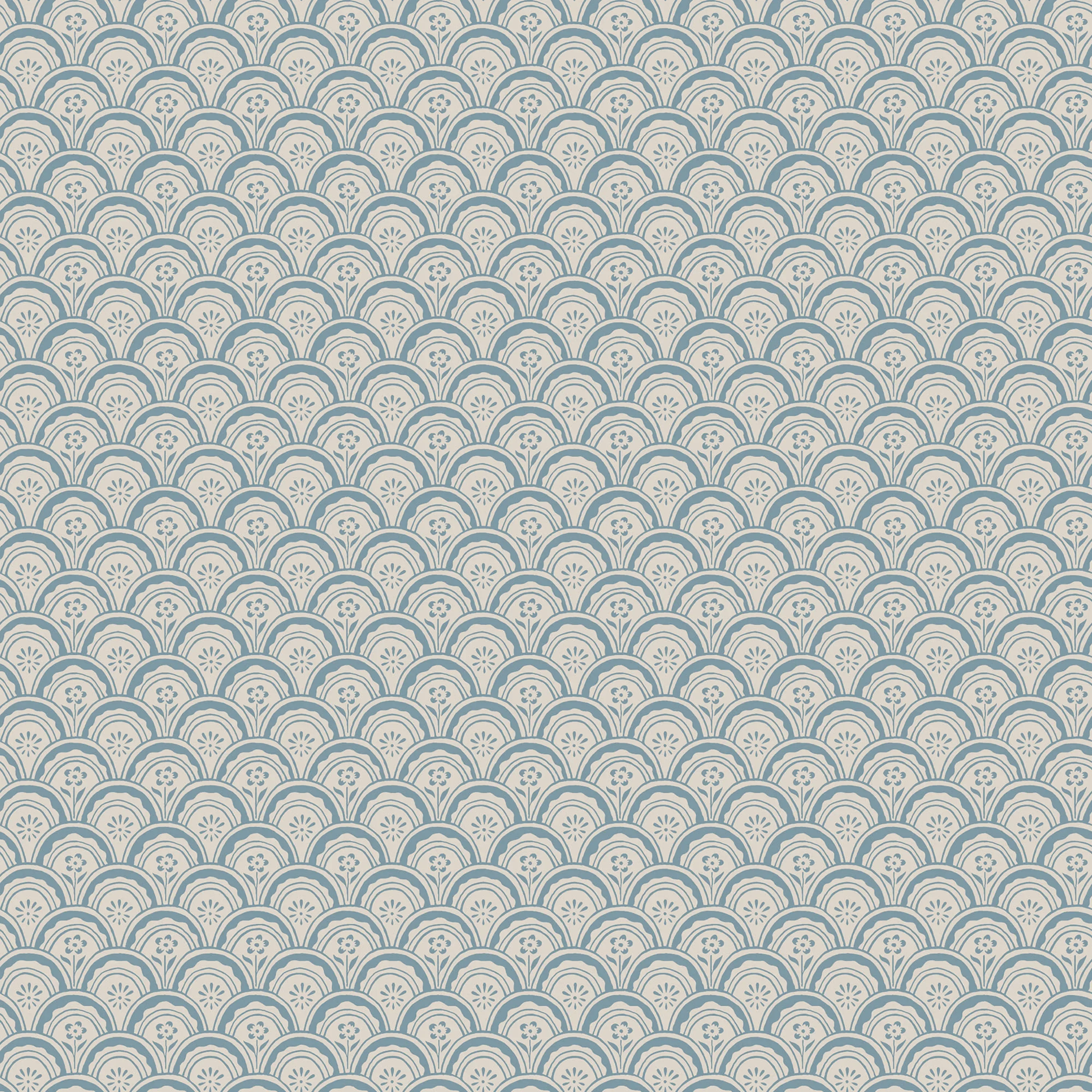 Sandberg Beata in Misty Blue wallpaper (S10235)