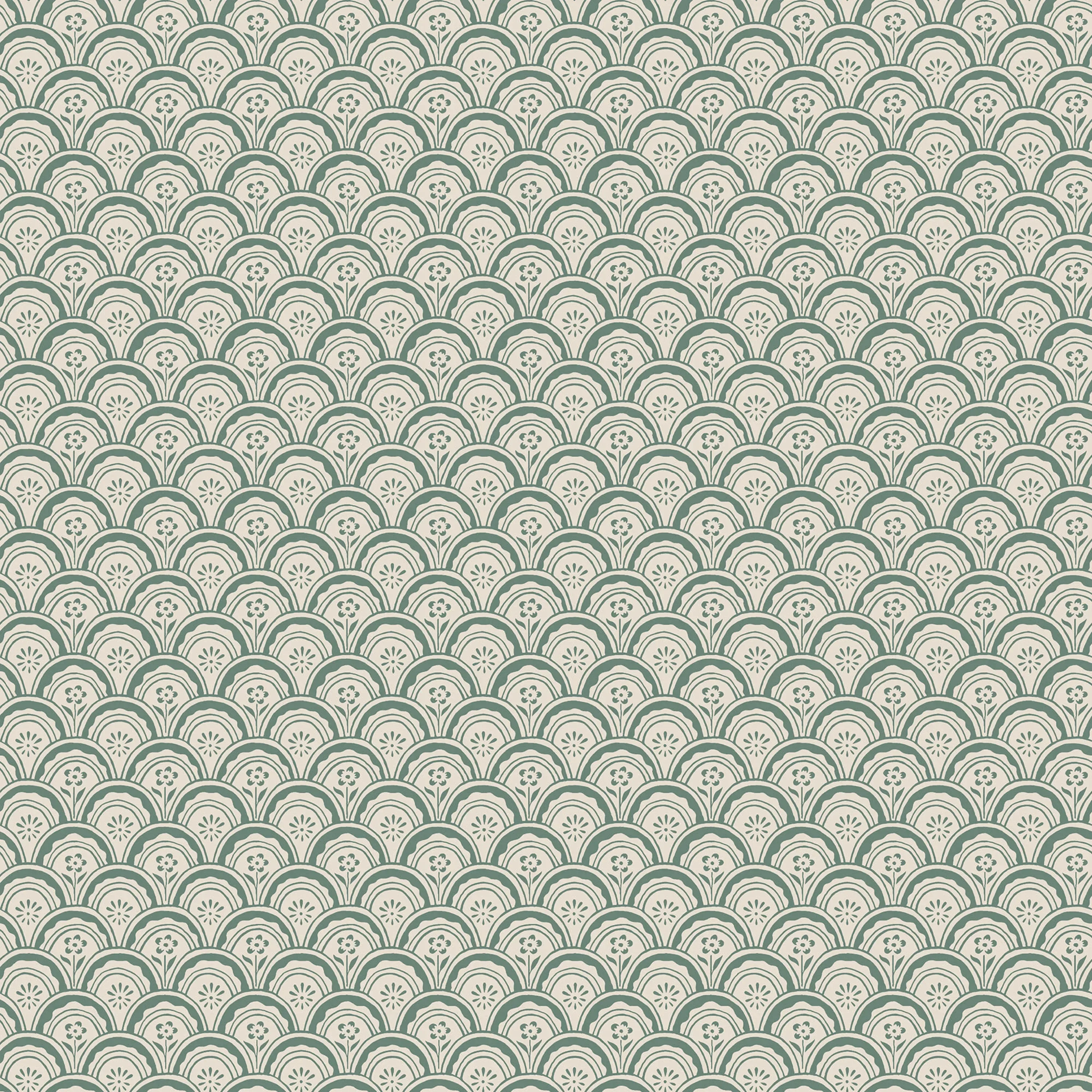 Sandberg Beata in Moss Green wallpaper (S10236)
