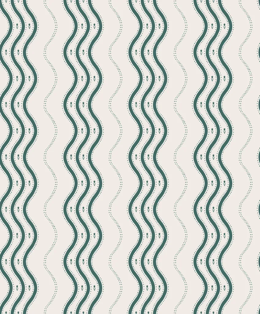 Sandberg Ben in Emerald wallpaper (S10368)