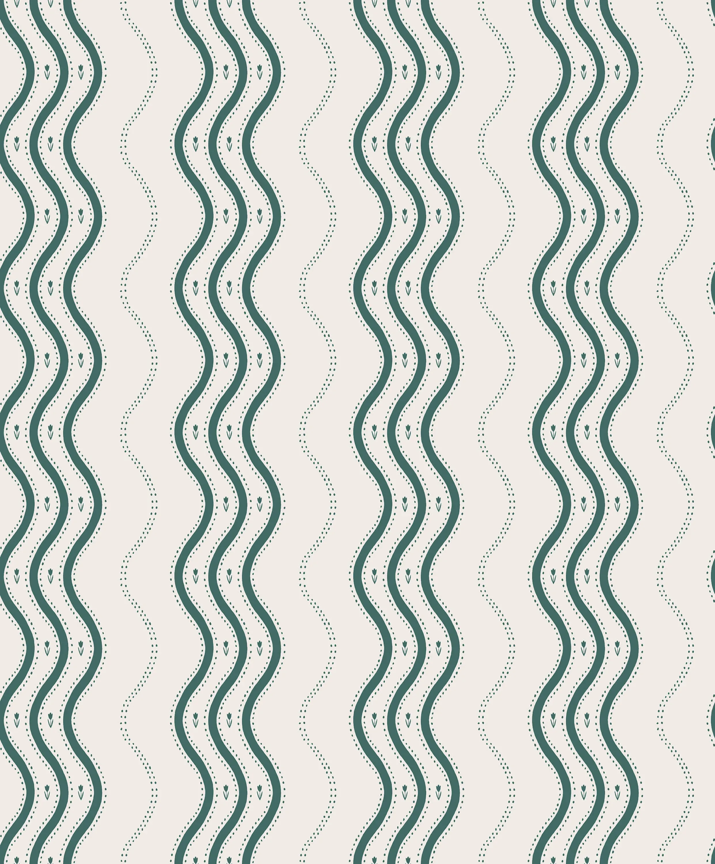 Sandberg Ben in Emerald wallpaper (S10368)