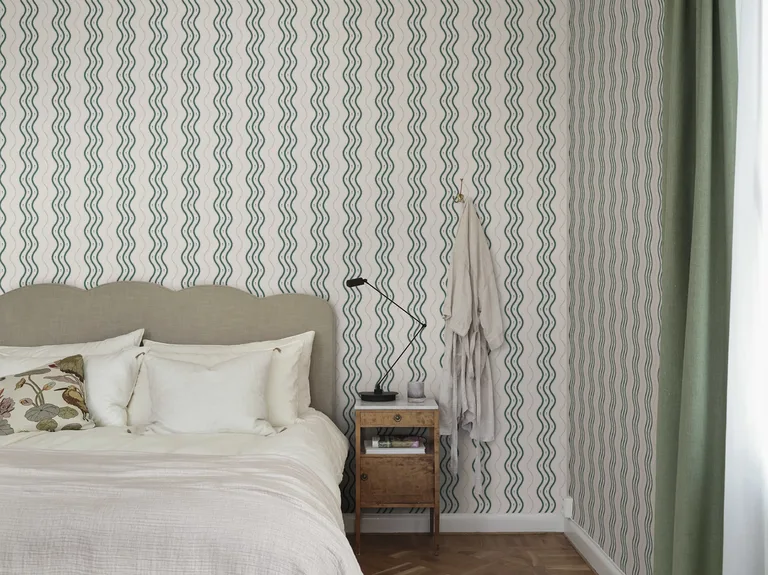 Sandberg Ben in Emerald wallpaper (S10368)