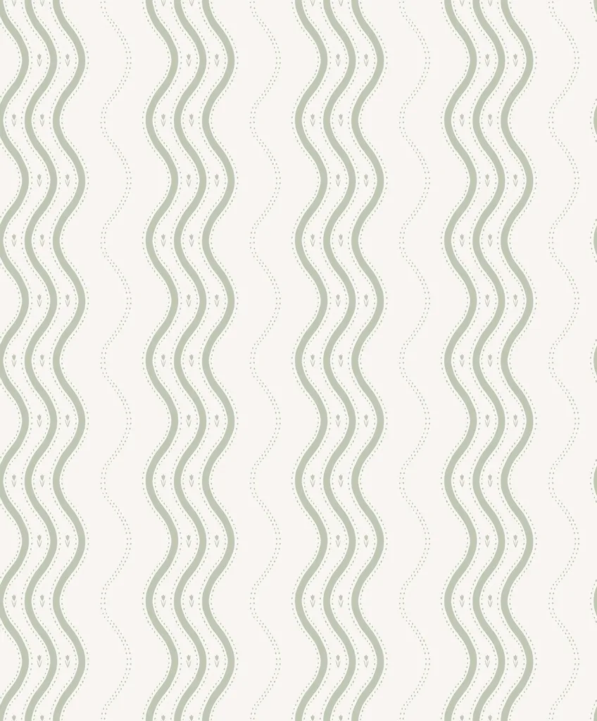 Sandberg Ben in Garden Green wallpaper (S10370)