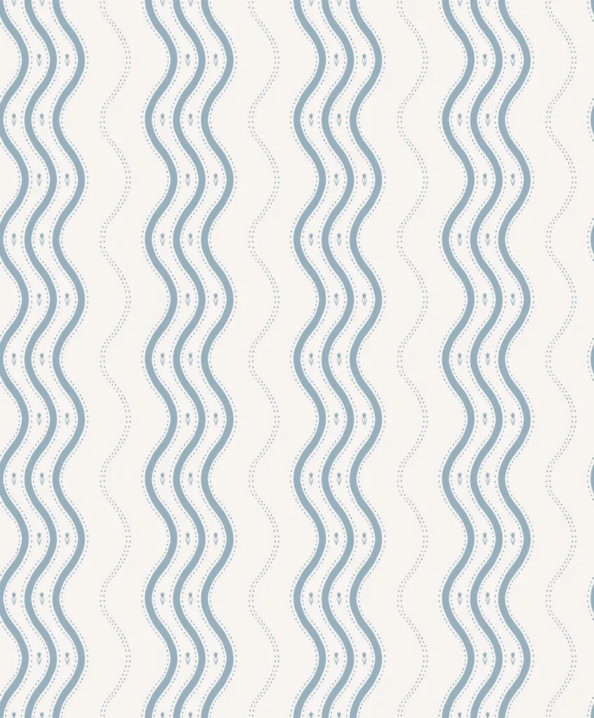 Sandberg Ben in Light Blue wallpaper (S10369)