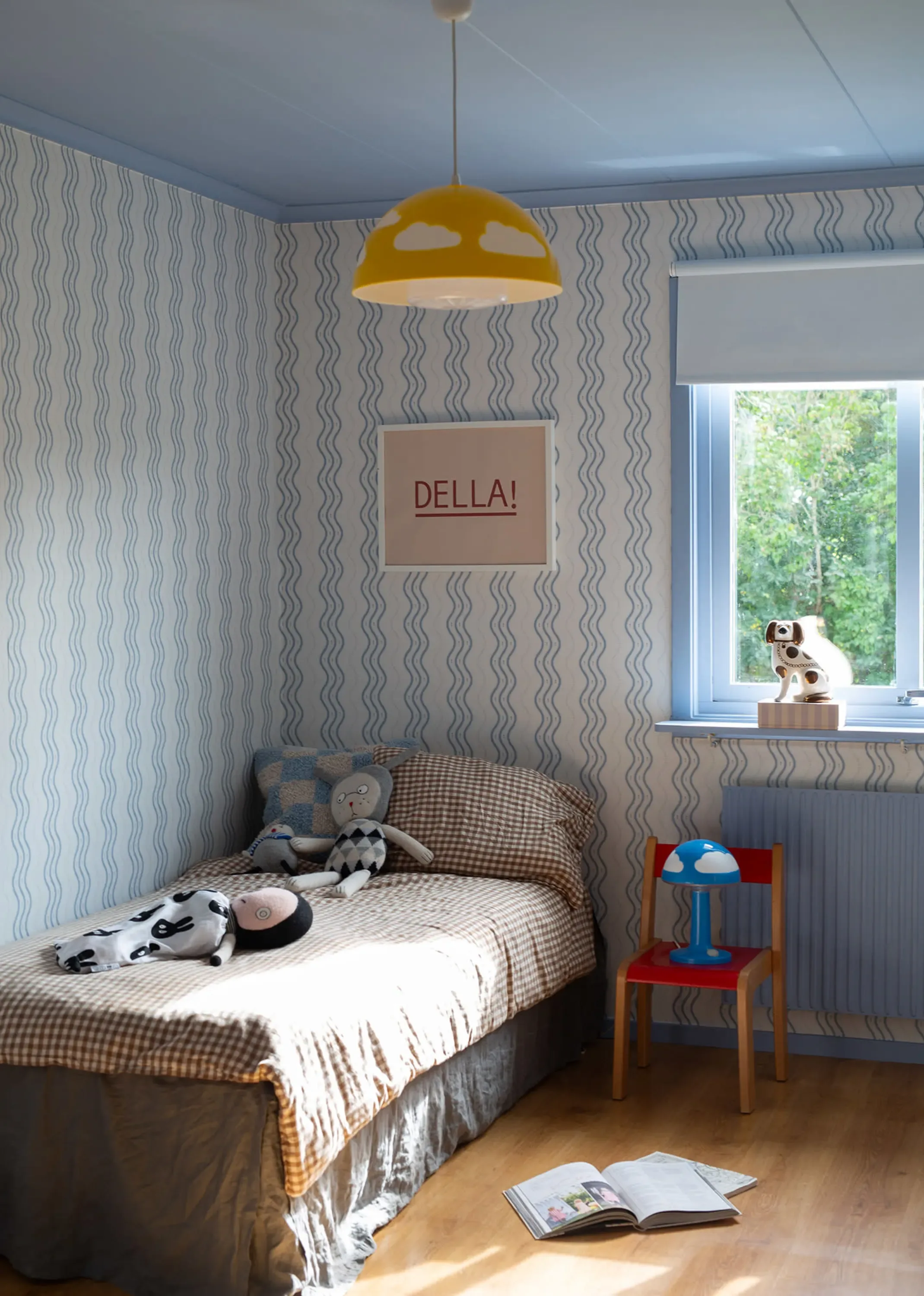 Sandberg Ben in Light Blue wallpaper (S10369)