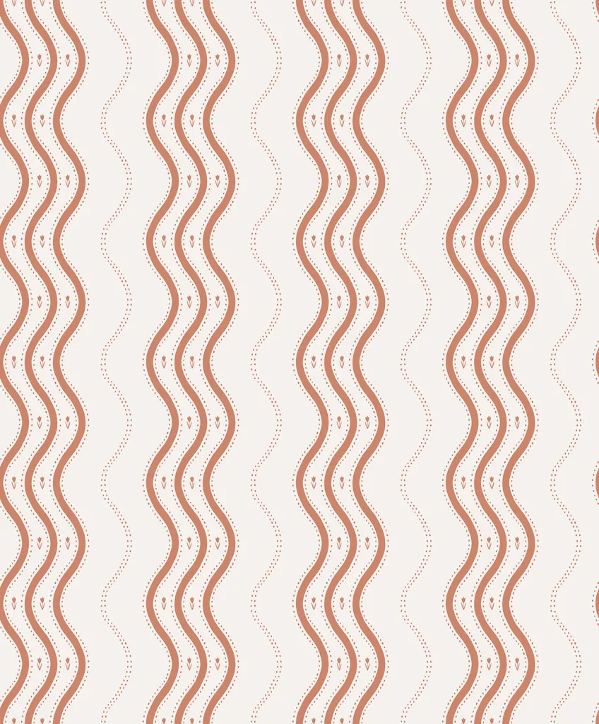 Sandberg Ben in Red wallpaper (S10371)