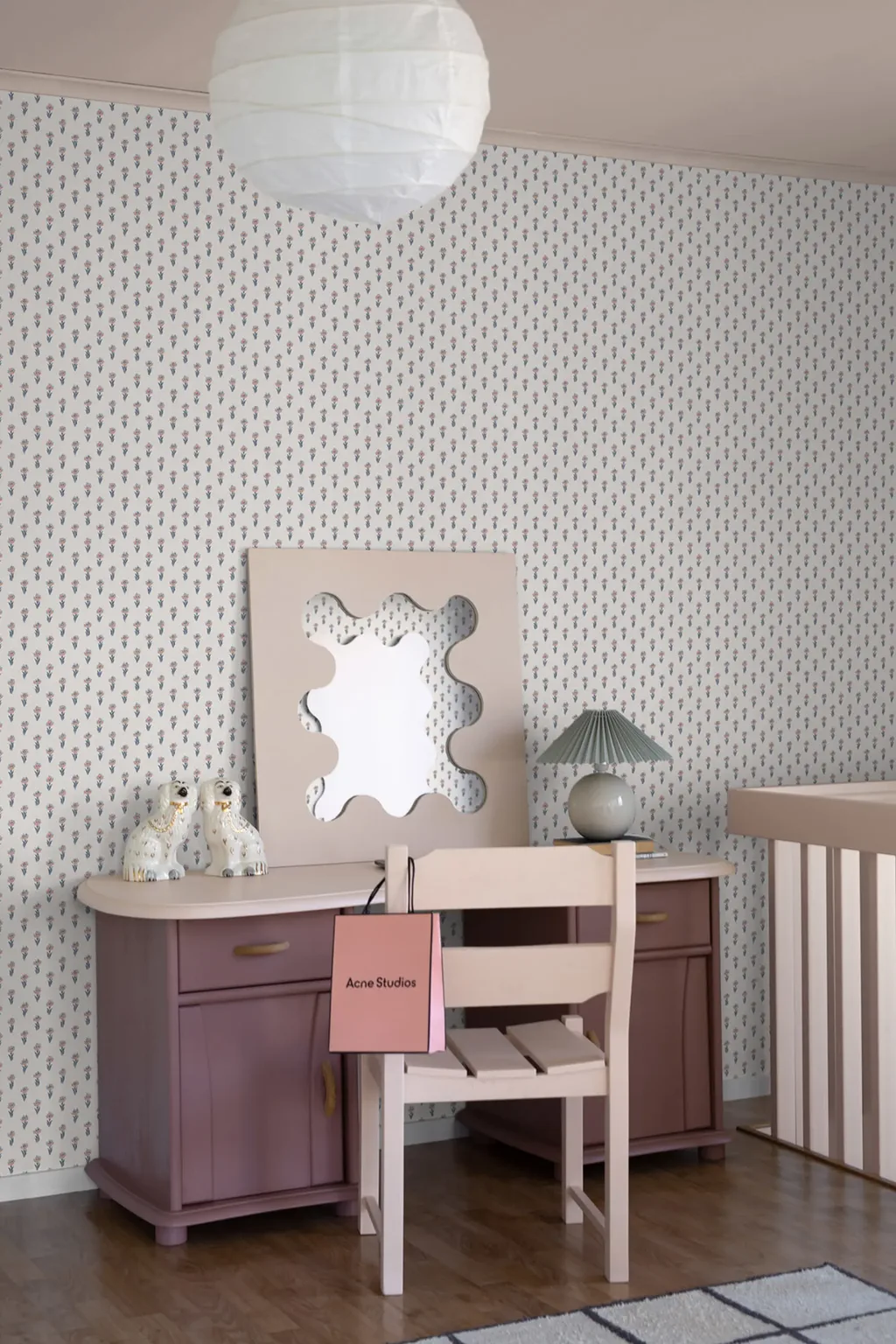 Sandberg Betty in Blue wallpaper (S10372)
