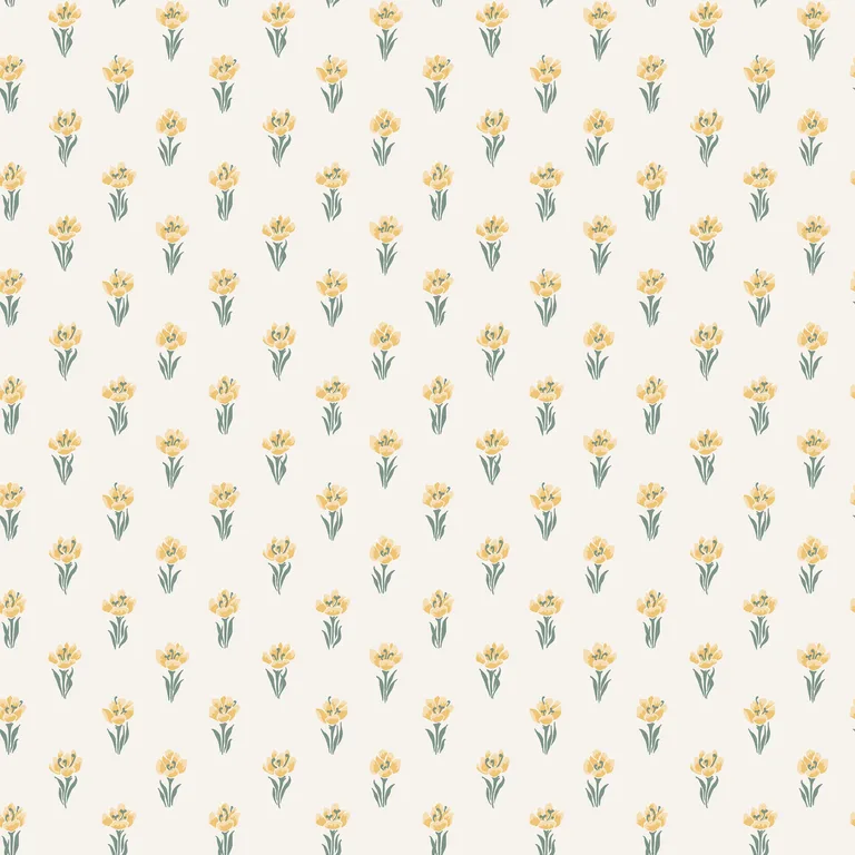 Sandberg Betty in Yellow wallpaper (S10373)