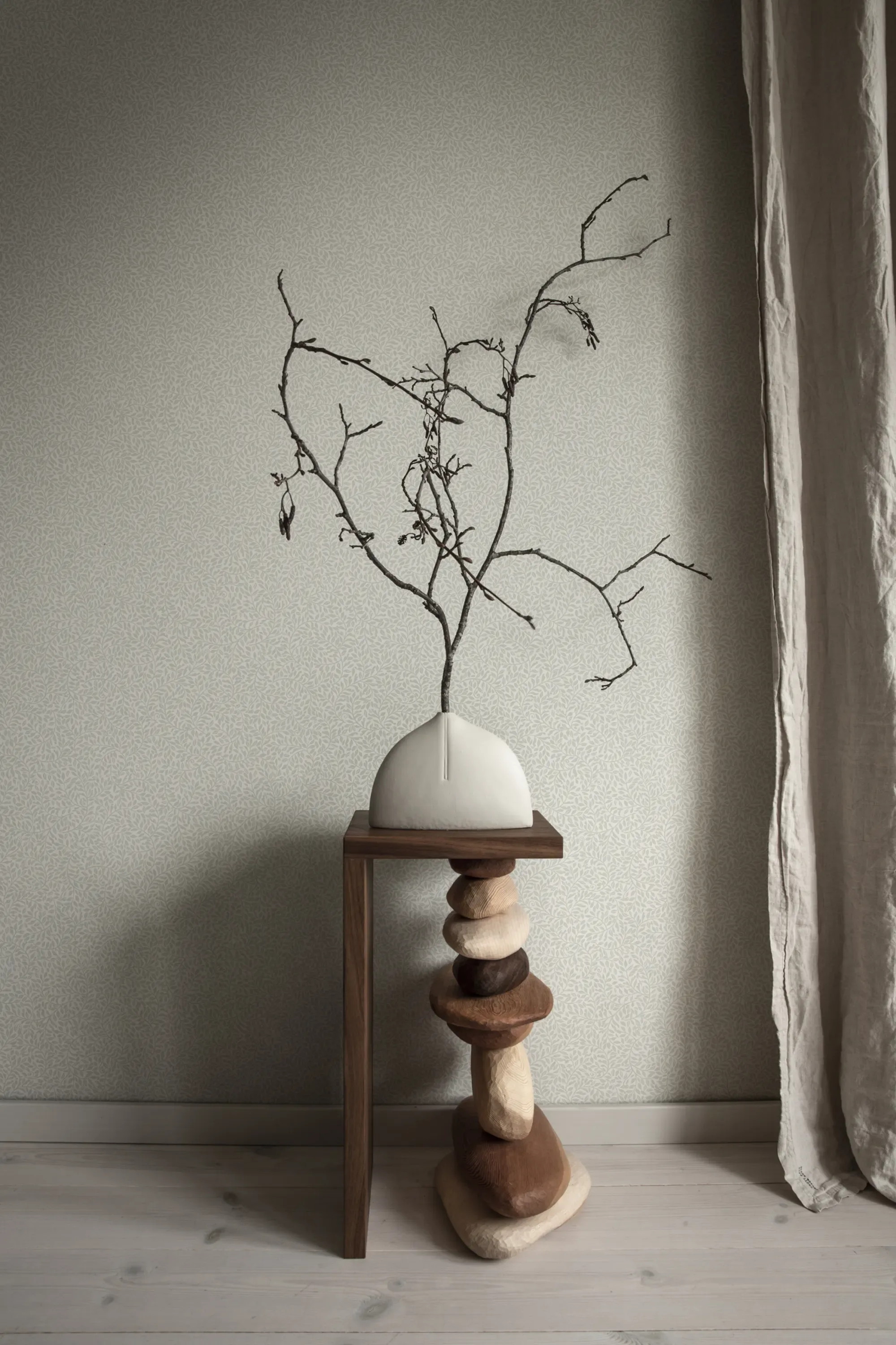Sandberg Bladverk in Garden Green wallpaper (S10309)