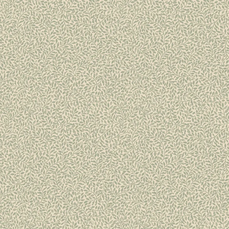 Sandberg Bladverk in Green wallpaper (S10310)