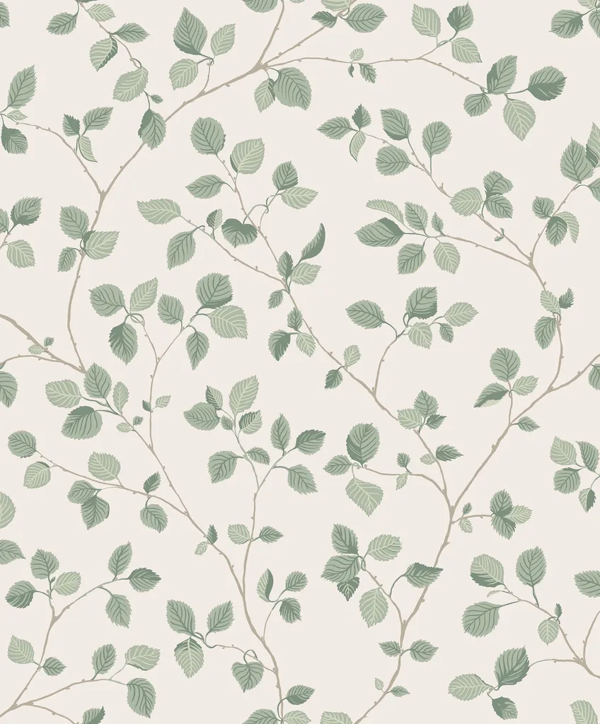 Sandberg Bokskog in Garden Green wallpaper (S10322)