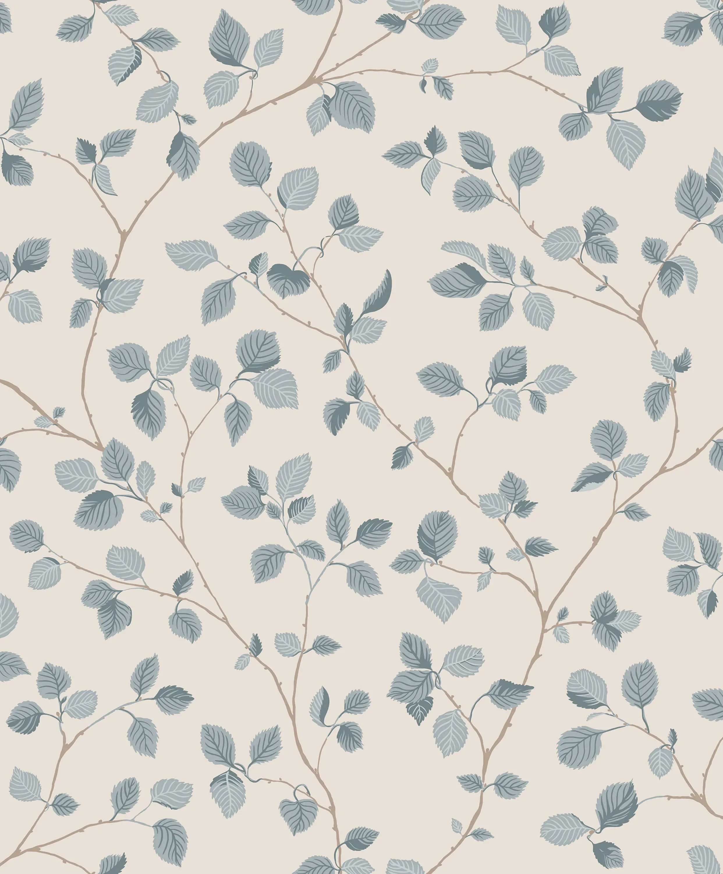 Sandberg Bokskog in Misty Blue wallpaper (S10323)
