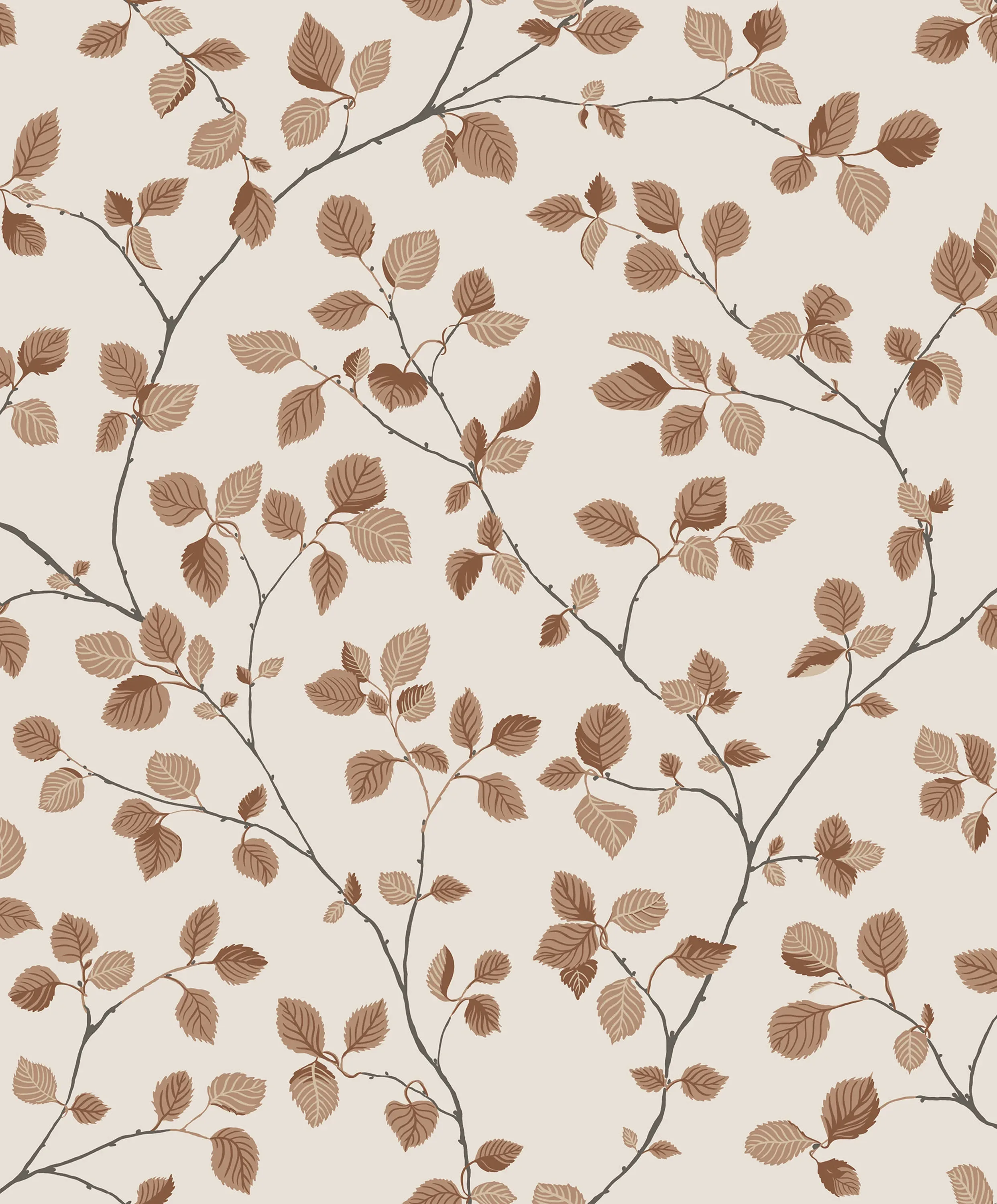 Sandberg Bokskog in Terracotta wallpaper (S10324)