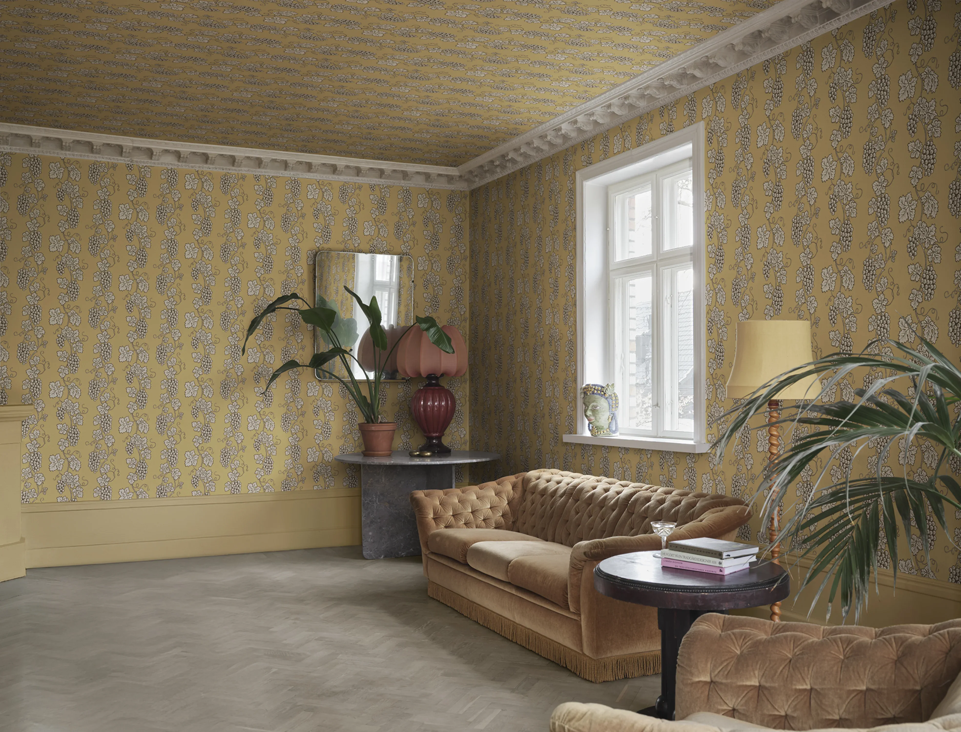 Sandberg Carla in Honey wallpaper (S10661)