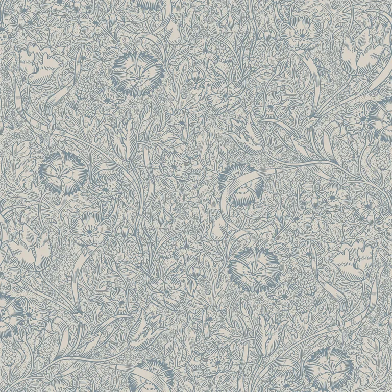Sandberg Caroline in Indigo Blue wallpaper (S10227)