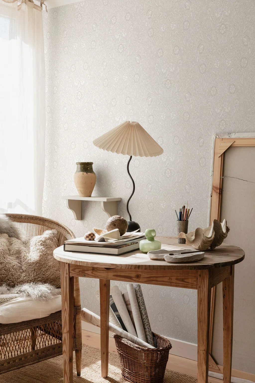Sandberg Caroline in Sandstone wallpaper (S10209)