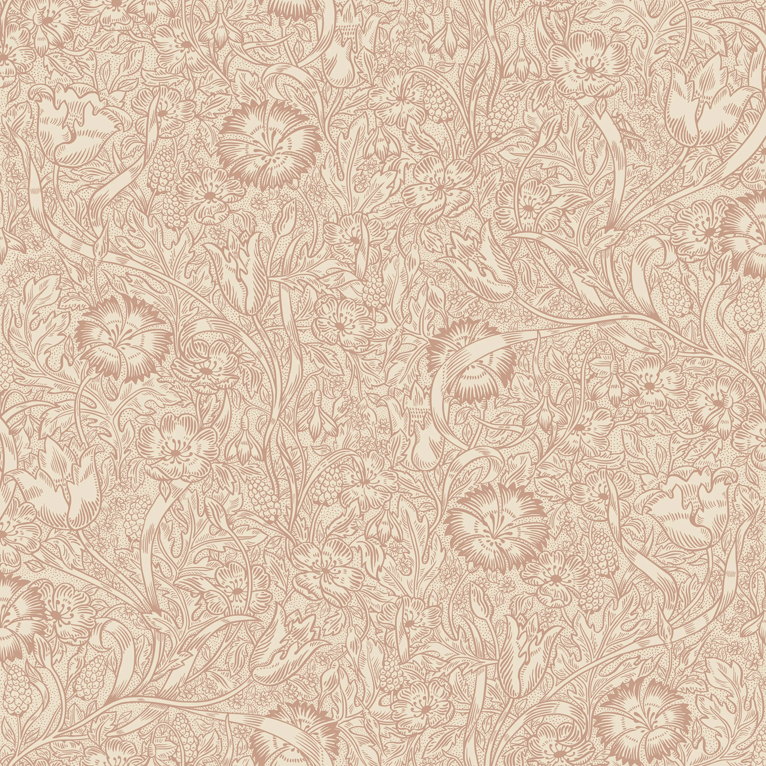 Sandberg Caroline in Terracotta wallpaper (S10211)