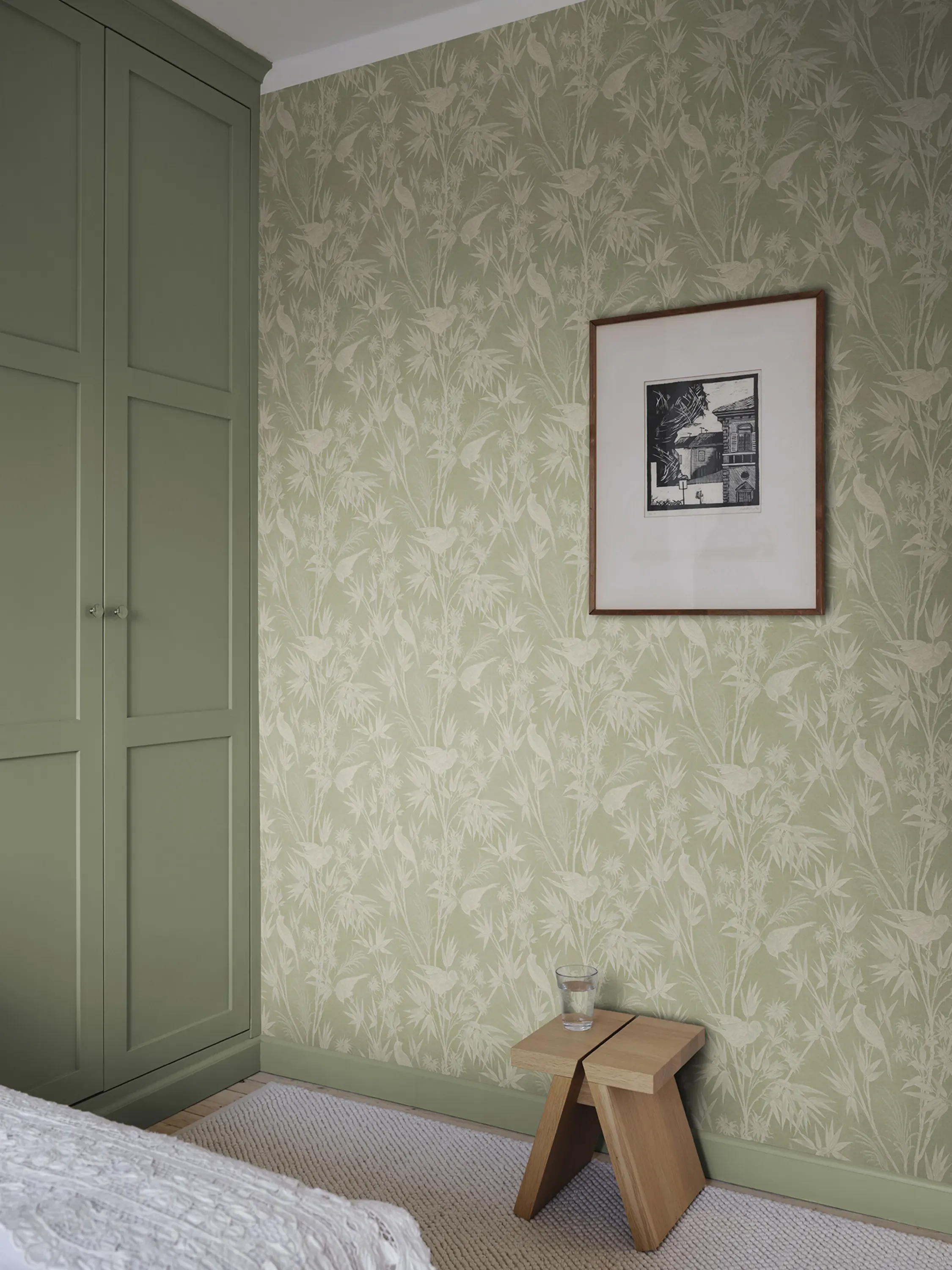 Sandberg Celeste in Green wallpaper (S10622)