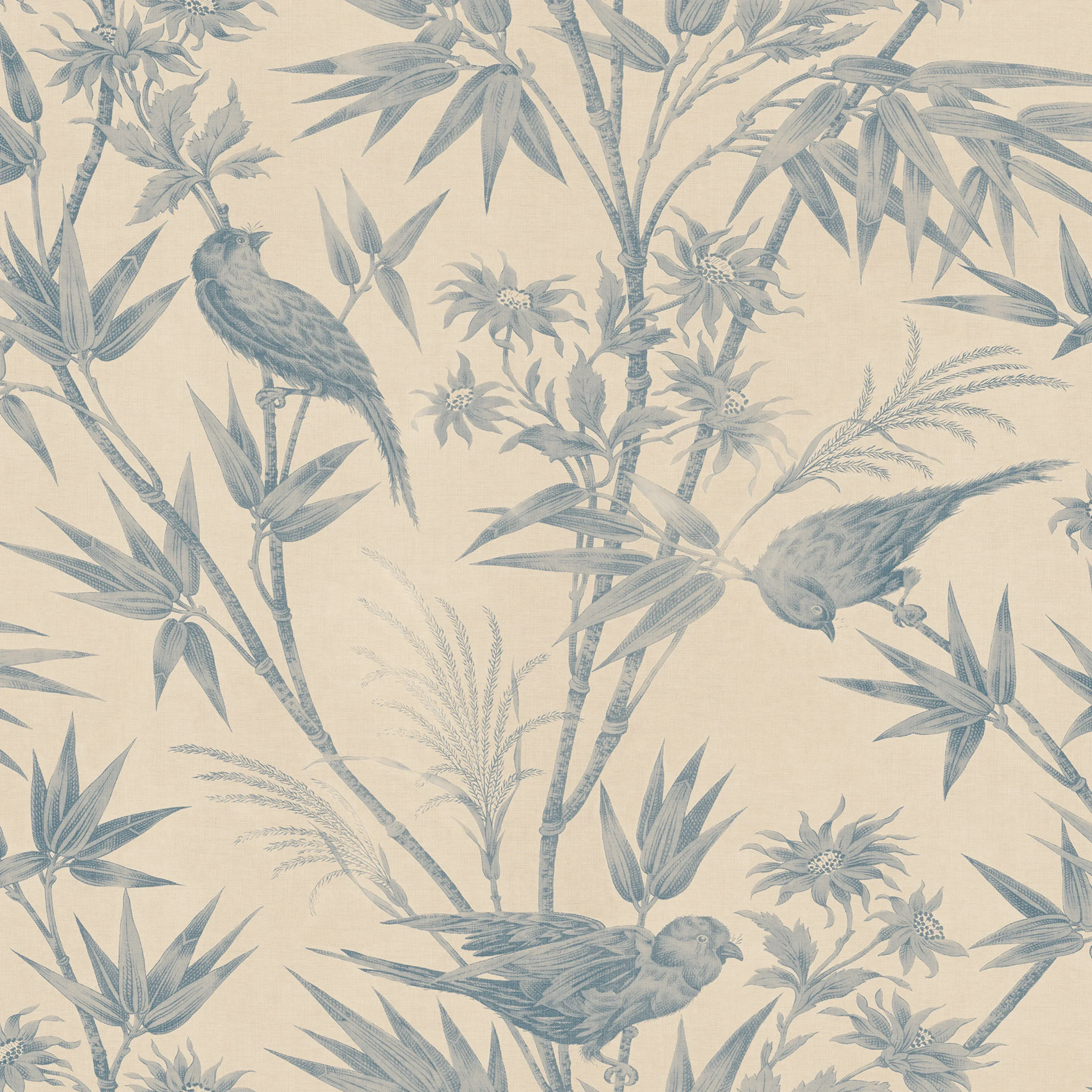 Sandberg Celeste in Indigo Blue wallpaper (S10621)