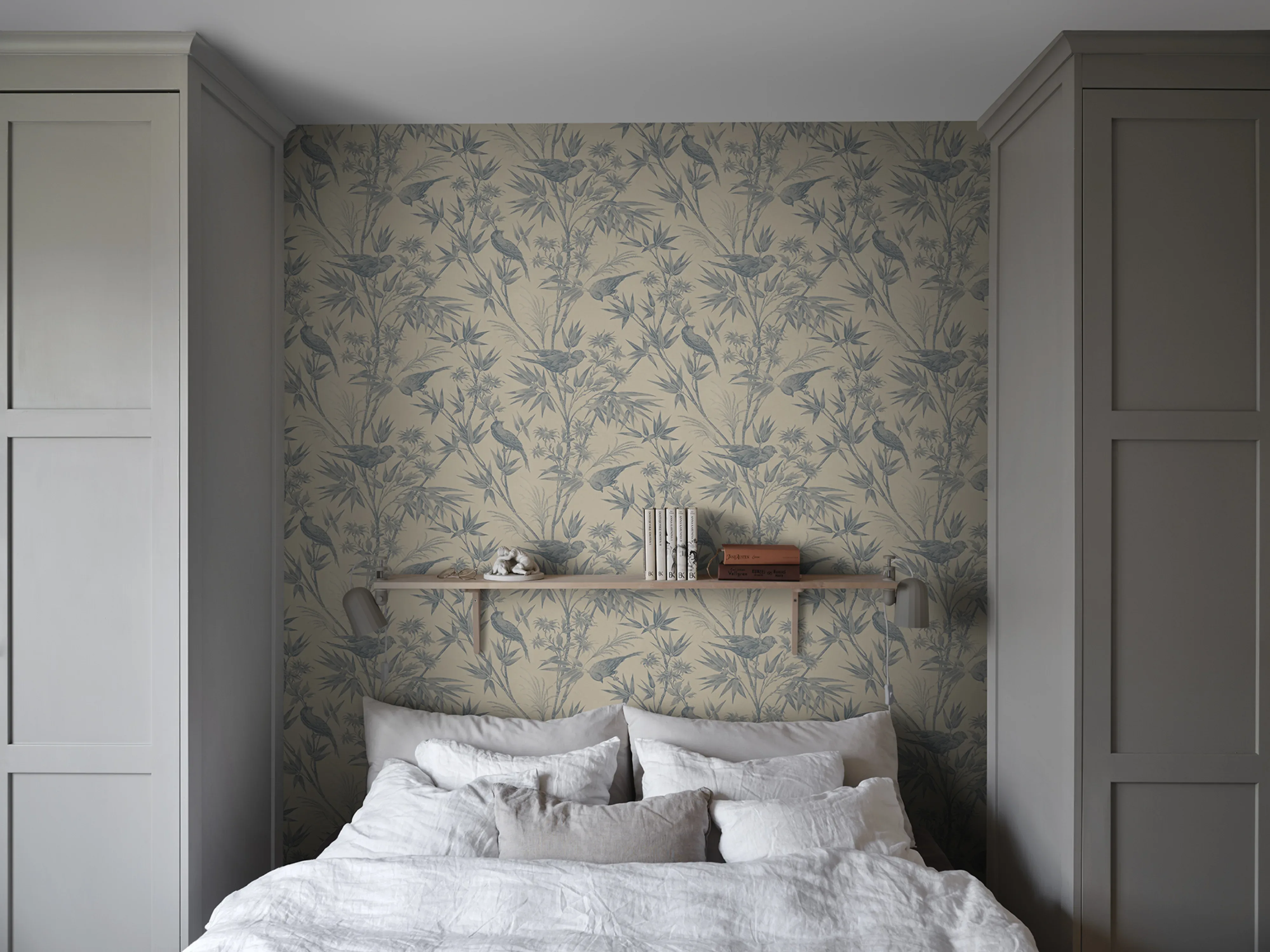 Sandberg Celeste in Indigo Blue wallpaper (S10621)