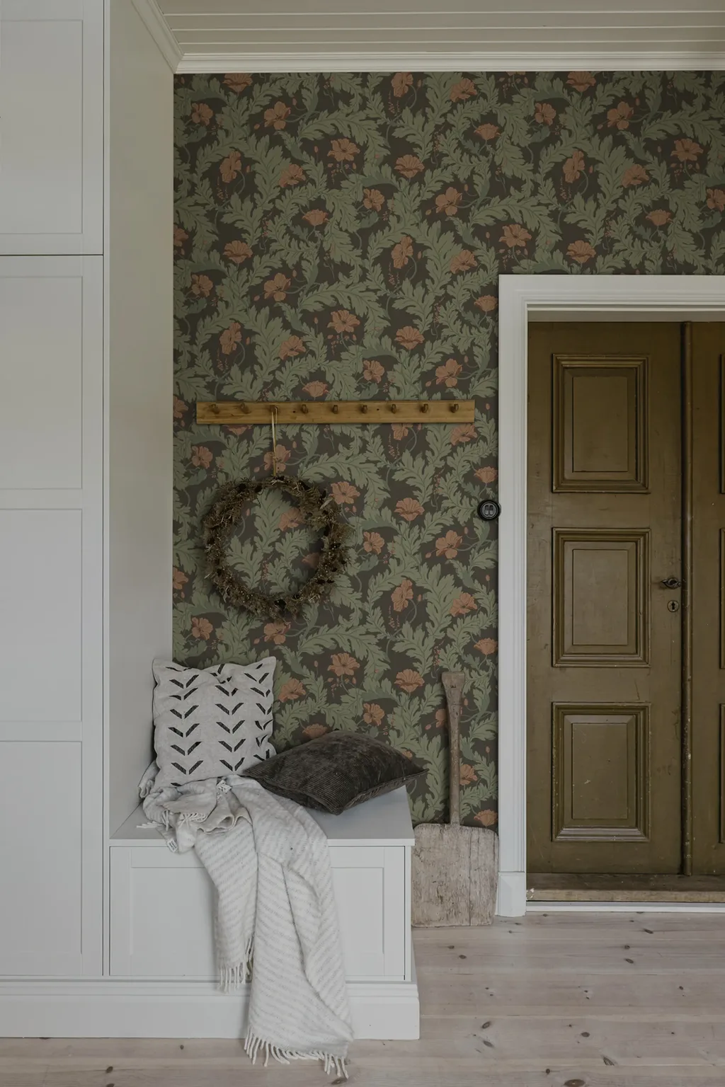 Sandberg Charlotta in Brown wallpaper (S10561)