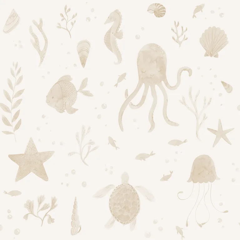 Sandberg Della in Beige wallpaper (S10716)