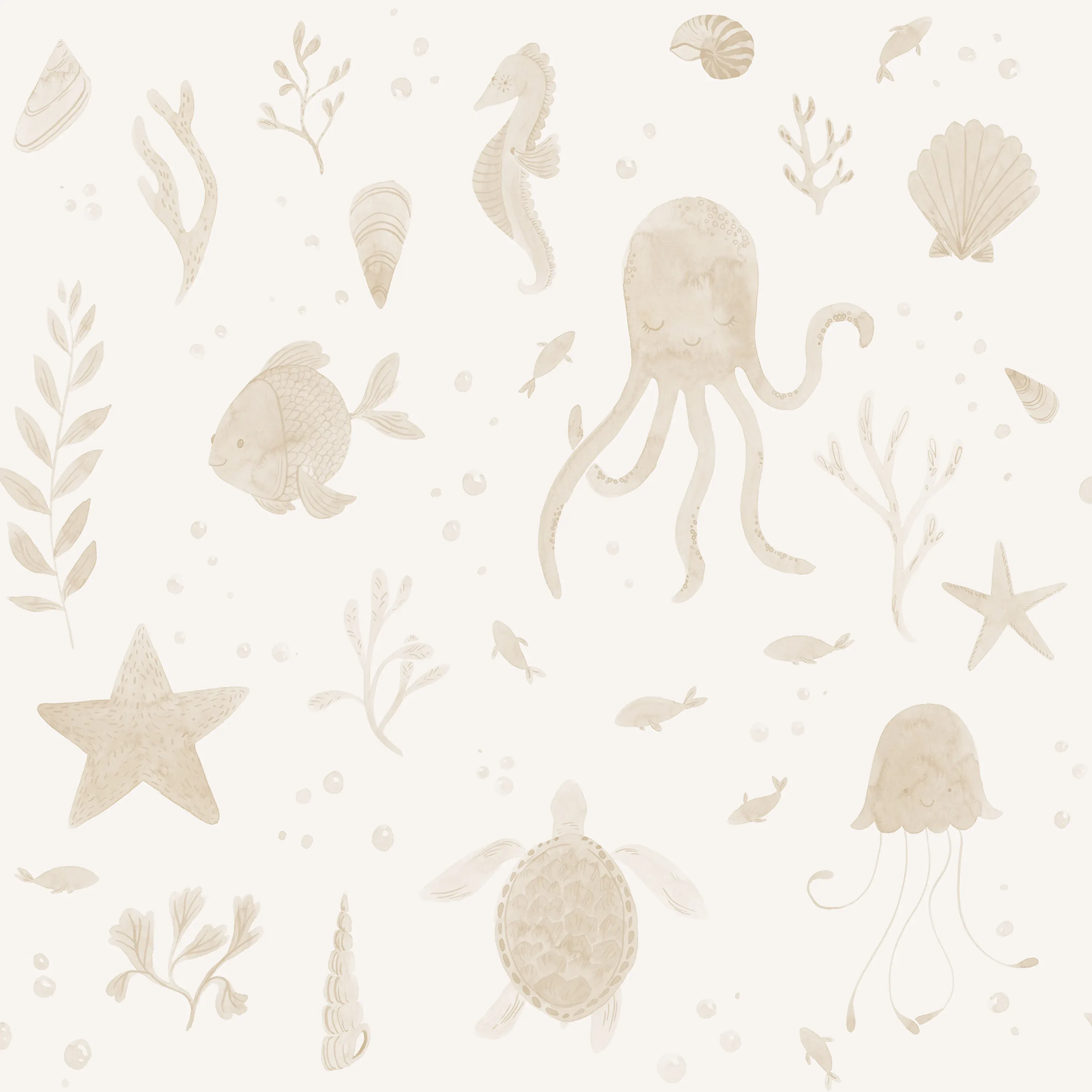 Sandberg Della in Beige wallpaper (S10716)