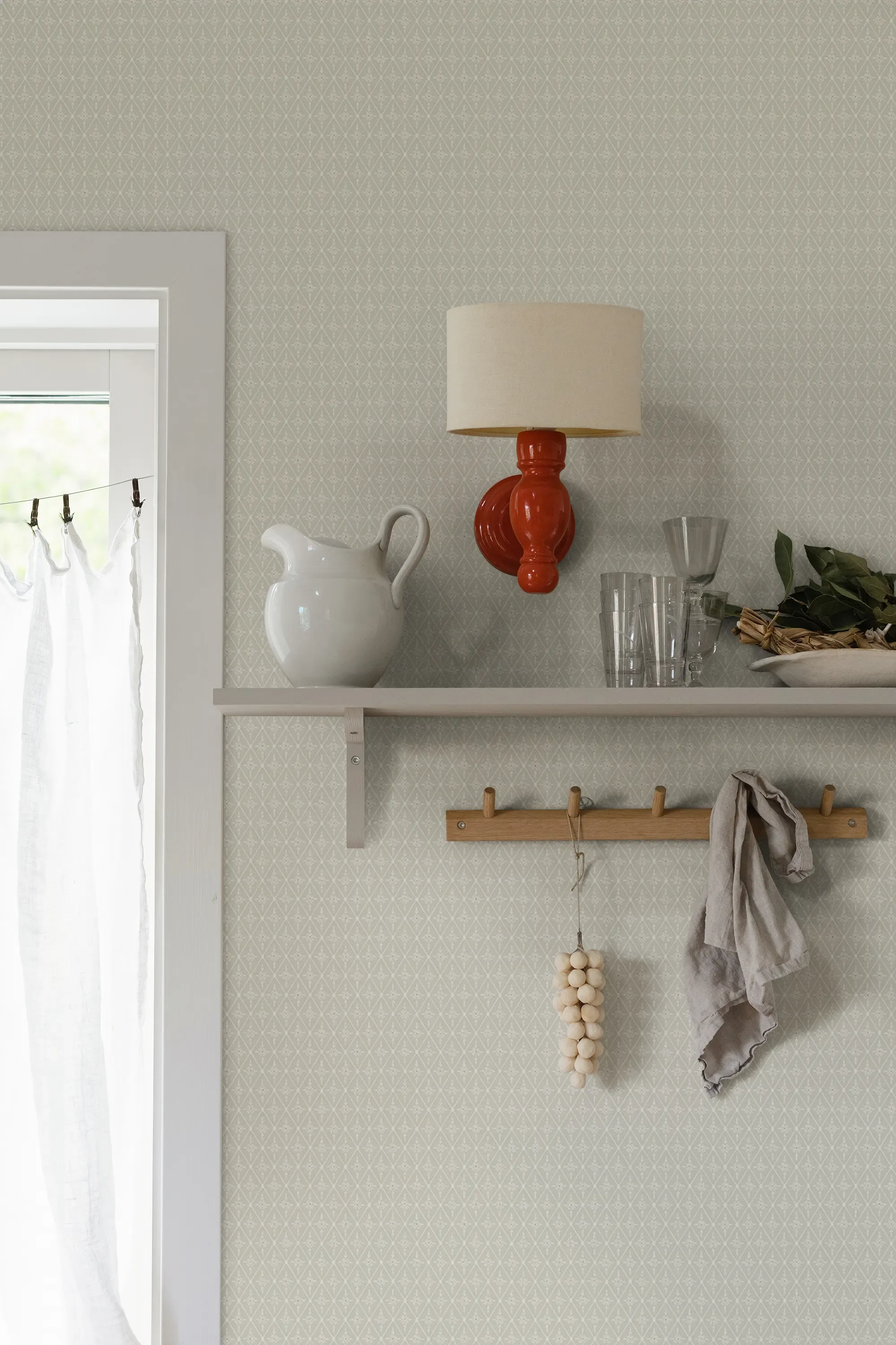 Sandberg Einar in Spring Green wallpaper (S10195)