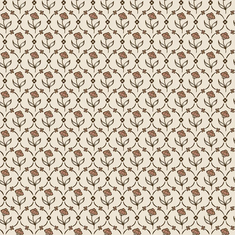 Sandberg Elena in Terracotta wallpaper (S10670)