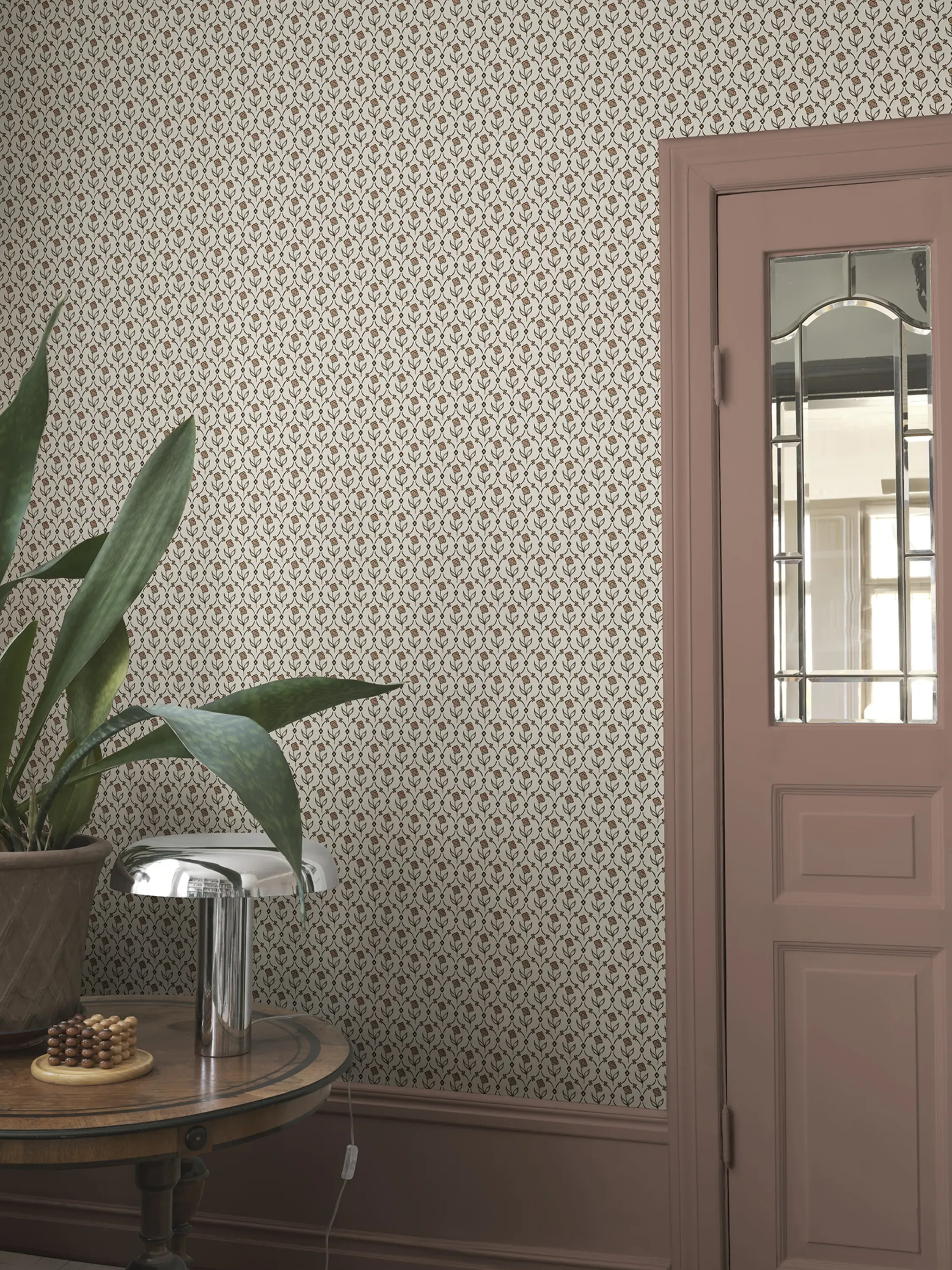 Sandberg Elena in Terracotta wallpaper (S10670)