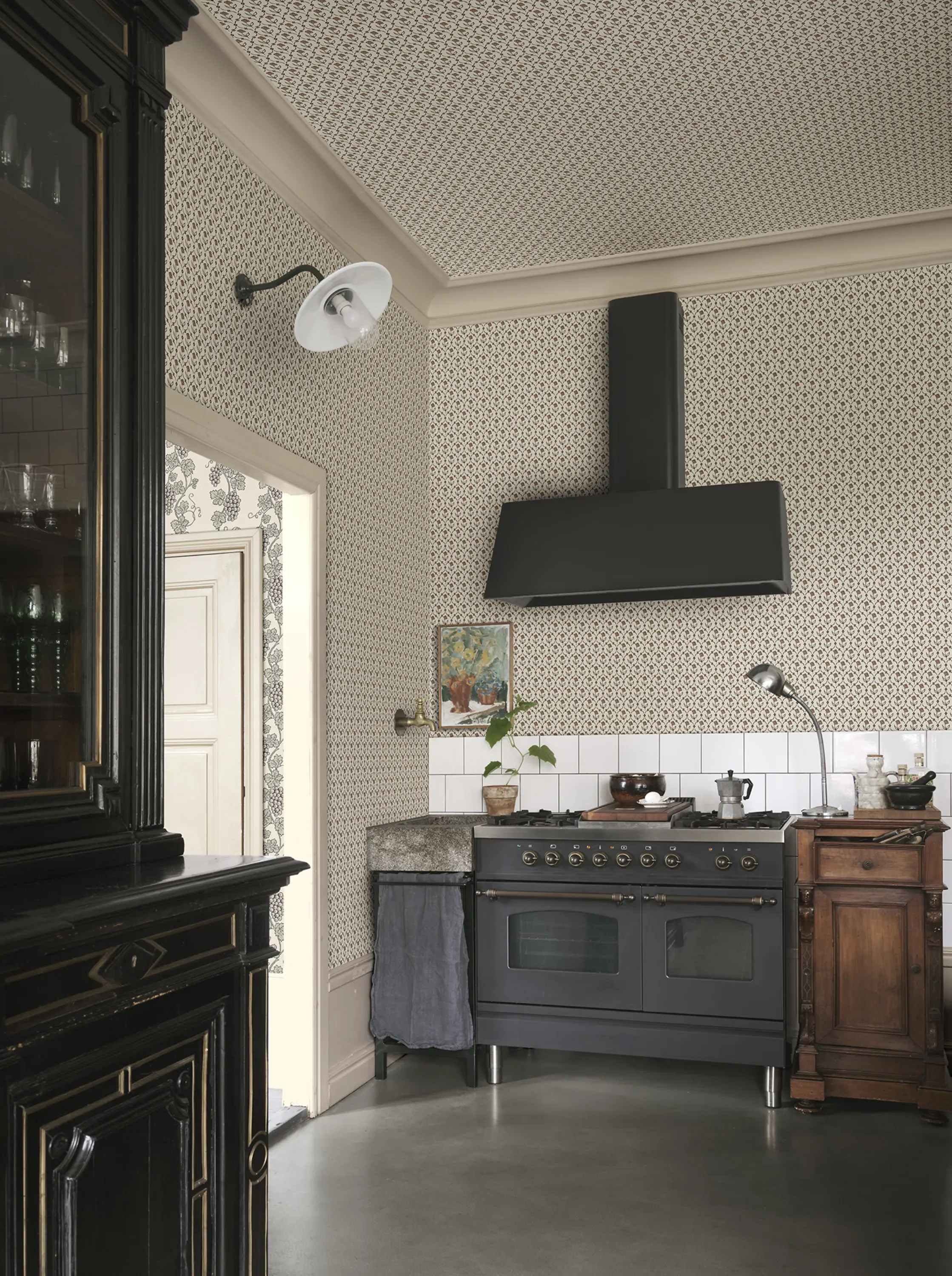 Sandberg Elena in Terracotta wallpaper (S10670)