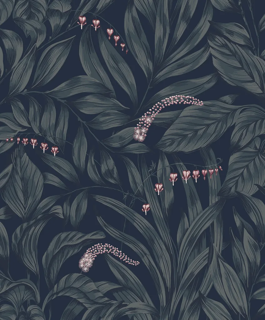 Sandberg Elin in Midnight Blue wallpaper (837-96)