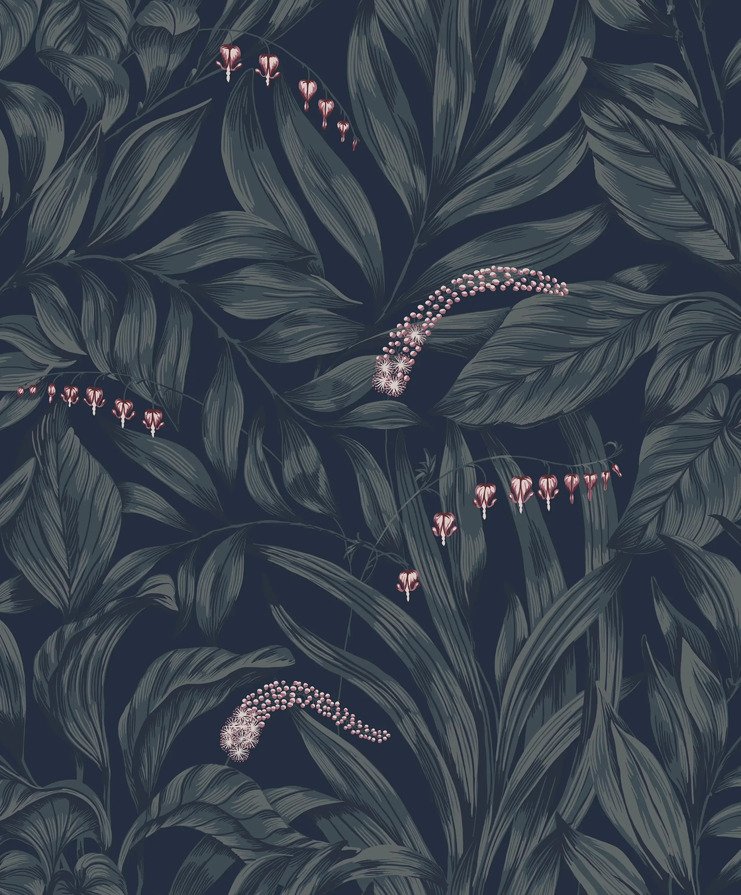 Sandberg Elin in Midnight Blue wallpaper (837-96)