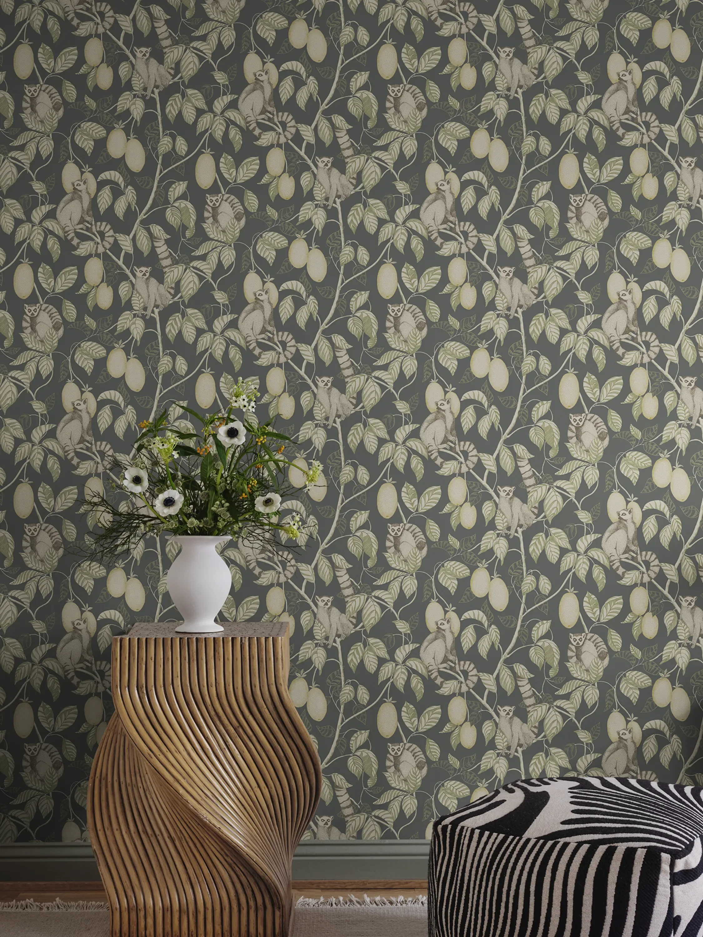 Sandberg Elliot in Dark Blue wallpaper (S10632)
