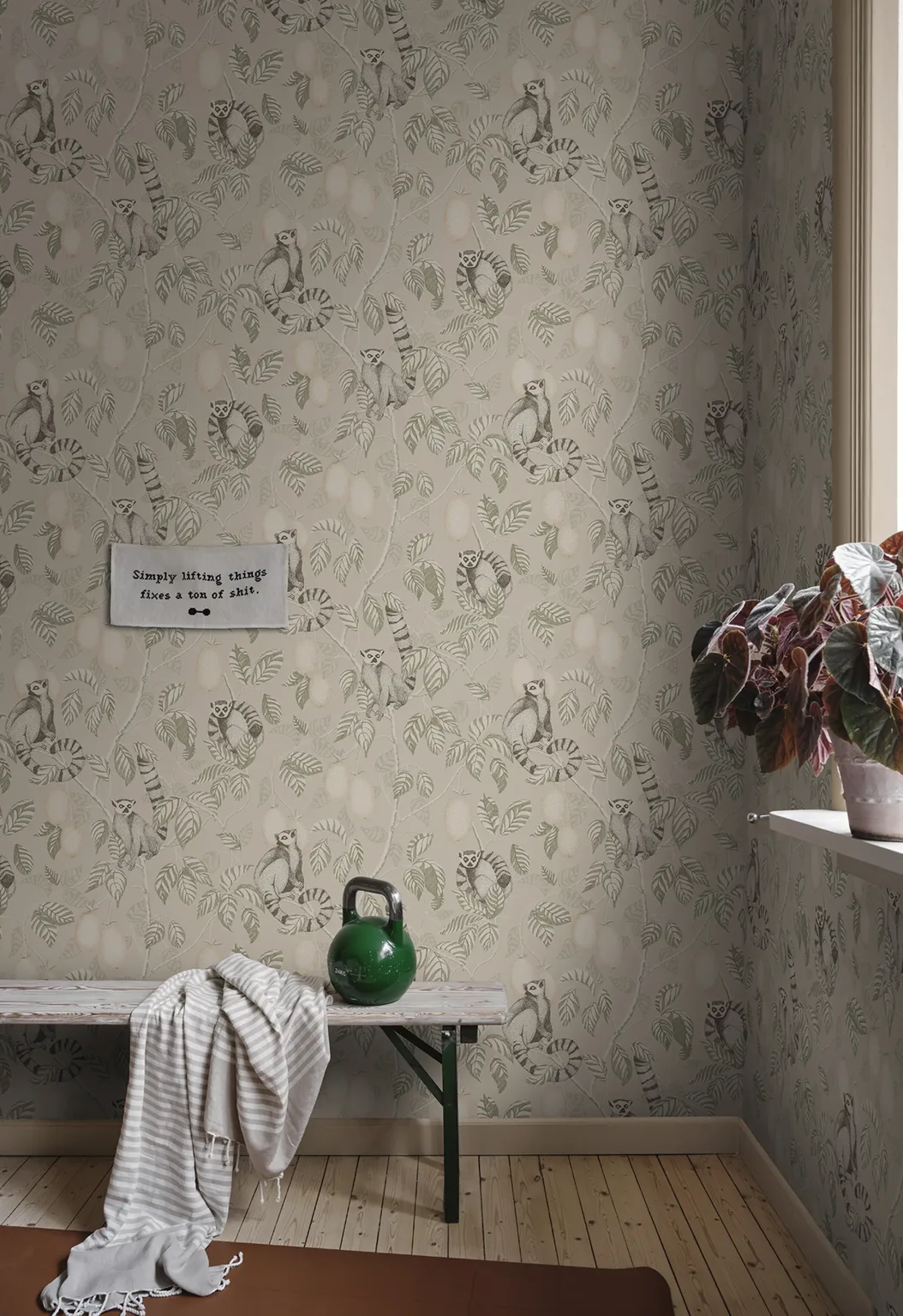 Sandberg Elliot in Sandstone wallpaper (S10633)