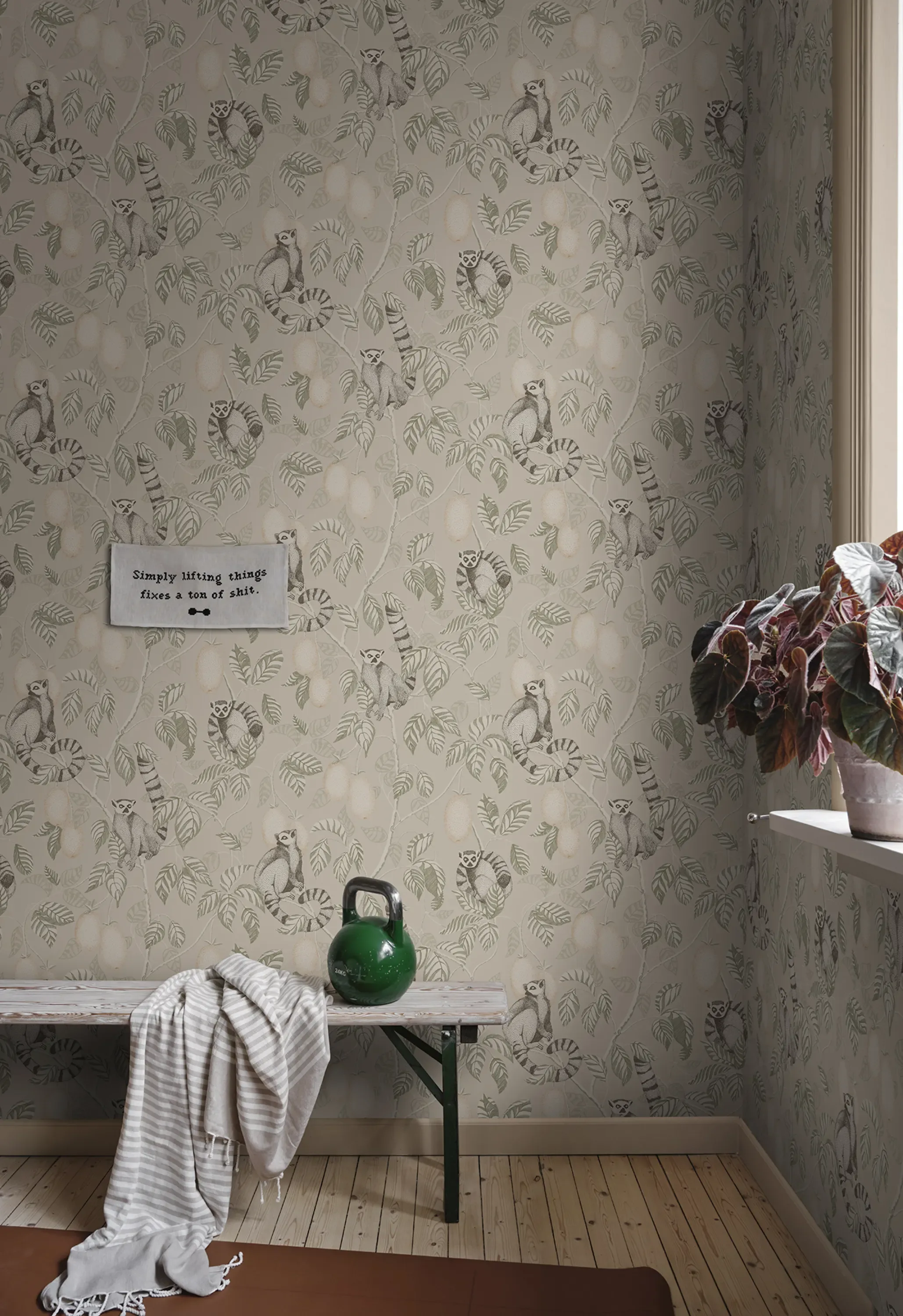 Sandberg Elliot in Sandstone wallpaper (S10633)